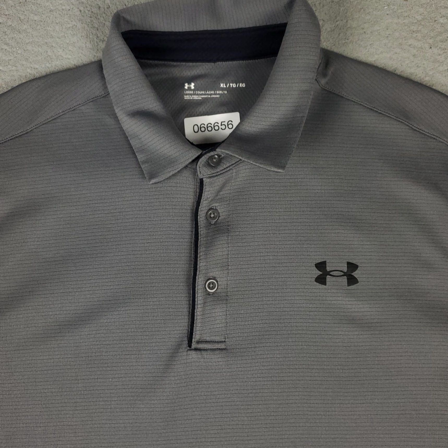 Under Armour Under Armour Polo Shirt Mens XL Gray Golf Casual Short Sleeve Shirt Size US XL / EU 56 / 4 - 2 Thumbnail