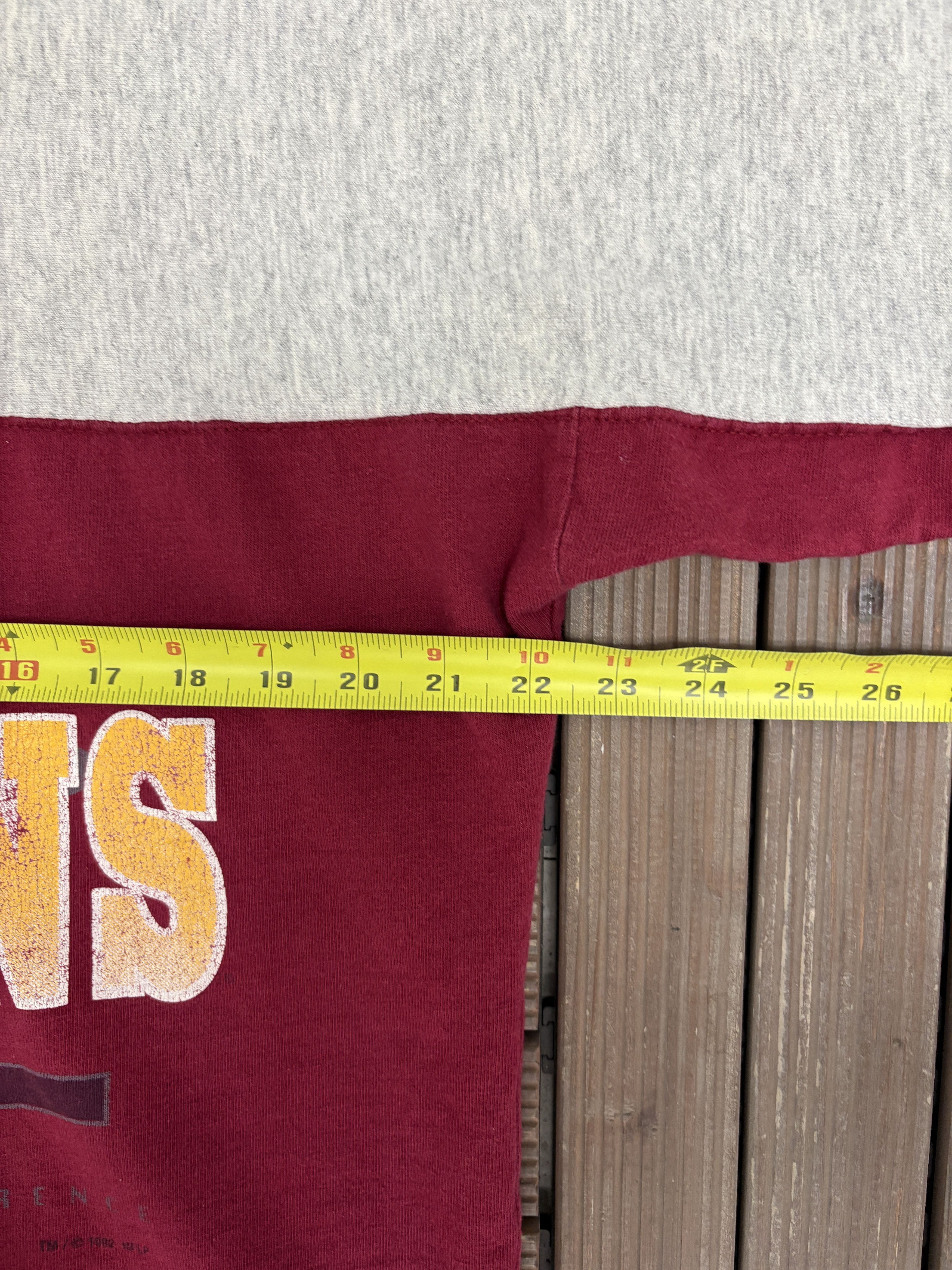 Vintage Washington Redskins Vintage Red T-Shirt Tee Size US L / EU 52-54 / 3 - 8 Thumbnail