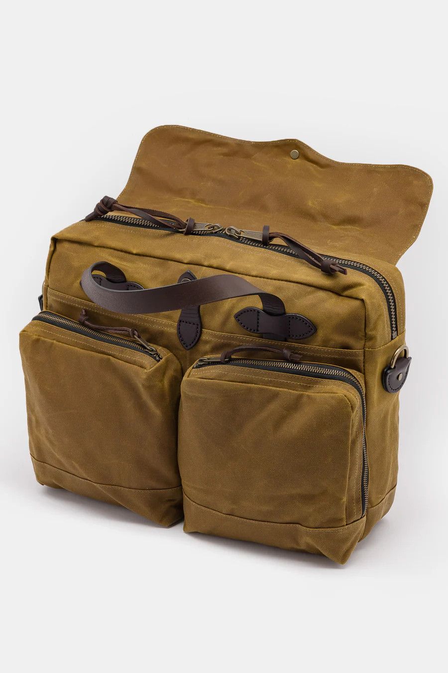 Filson Filson 24hr Tin Briefcase in Tan Size ONE SIZE - 4 Thumbnail