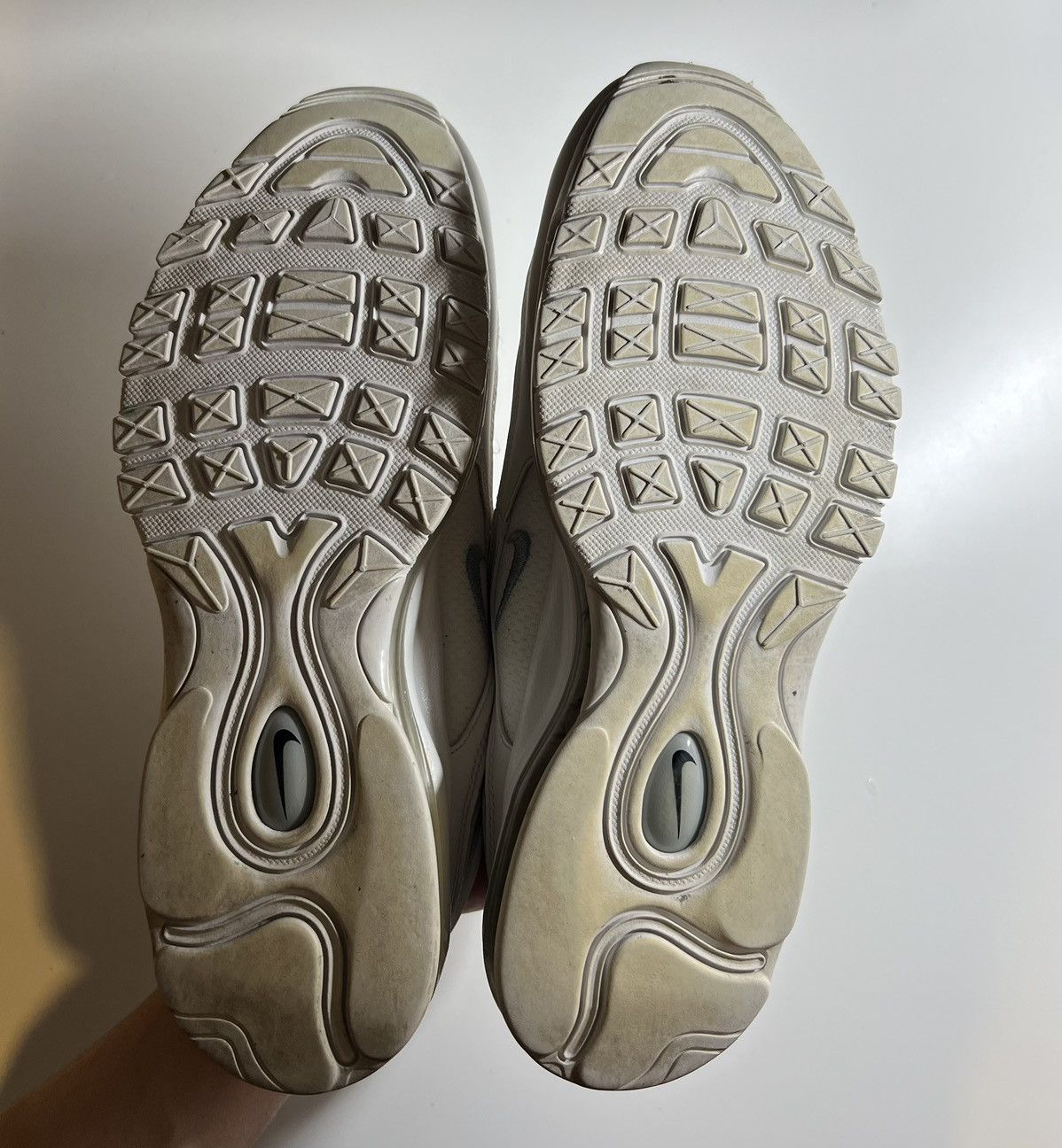 MSCHF × Nike MSCHF X INRI X AIR MAX 97 'JESUS SHOES' CUSTOM Size US 10 / EU 43 - 9 Thumbnail