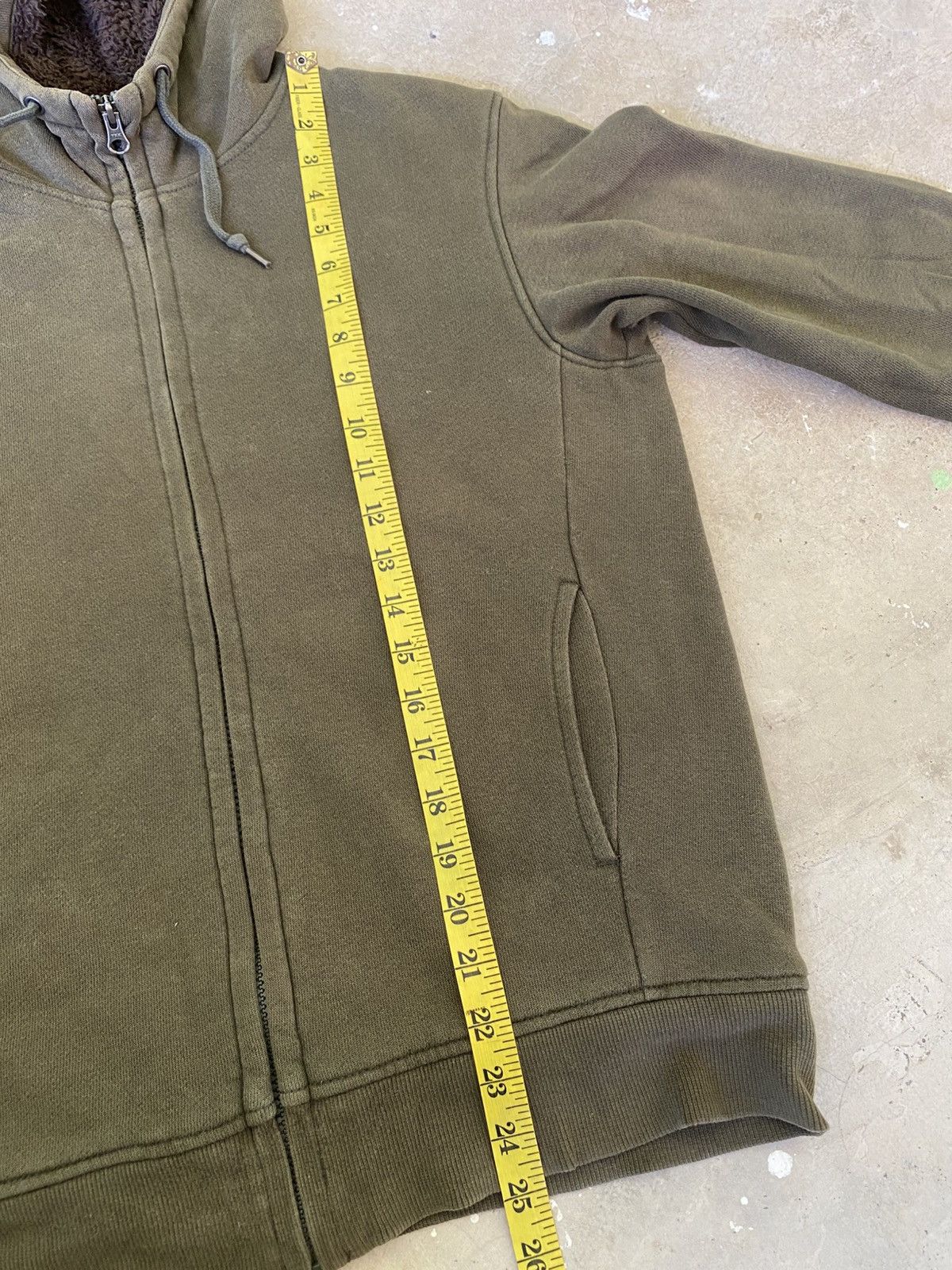 Uniqlo Uniqlo Sherpa Lined Olive Hoodie Set Size US M / EU 48-50 / 2 - 12 Thumbnail