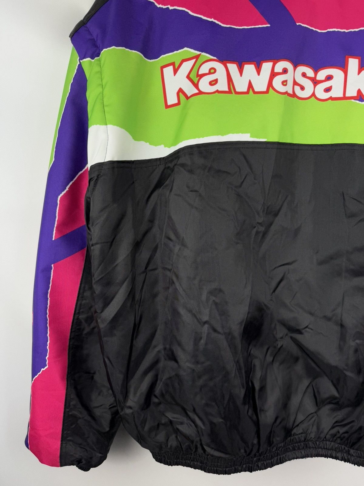 Vintage Kawasaki Vintage Racing Big Logo Transformer Jacket Size US XXL / EU 58 / 5 - 19 Thumbnail