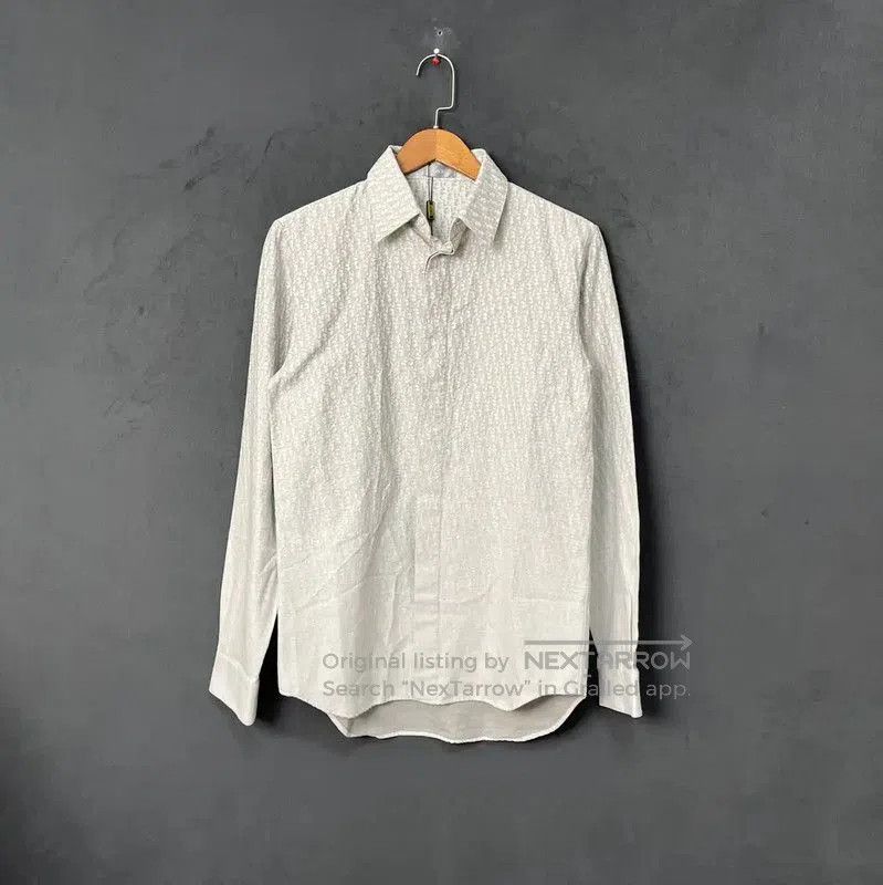 Dior Dior Beige Cotton Long Sleeve Shirt . Size US S / EU 44-46 / 1 - 1 Thumbnail
