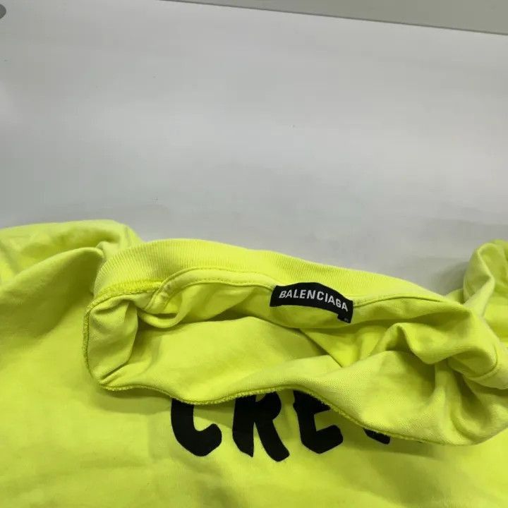 Balenciaga Balenciaga Balenciaga Crew Logo Print Short Sleeve TShirt Size US S / EU 44-46 / 1 - 6 Thumbnail