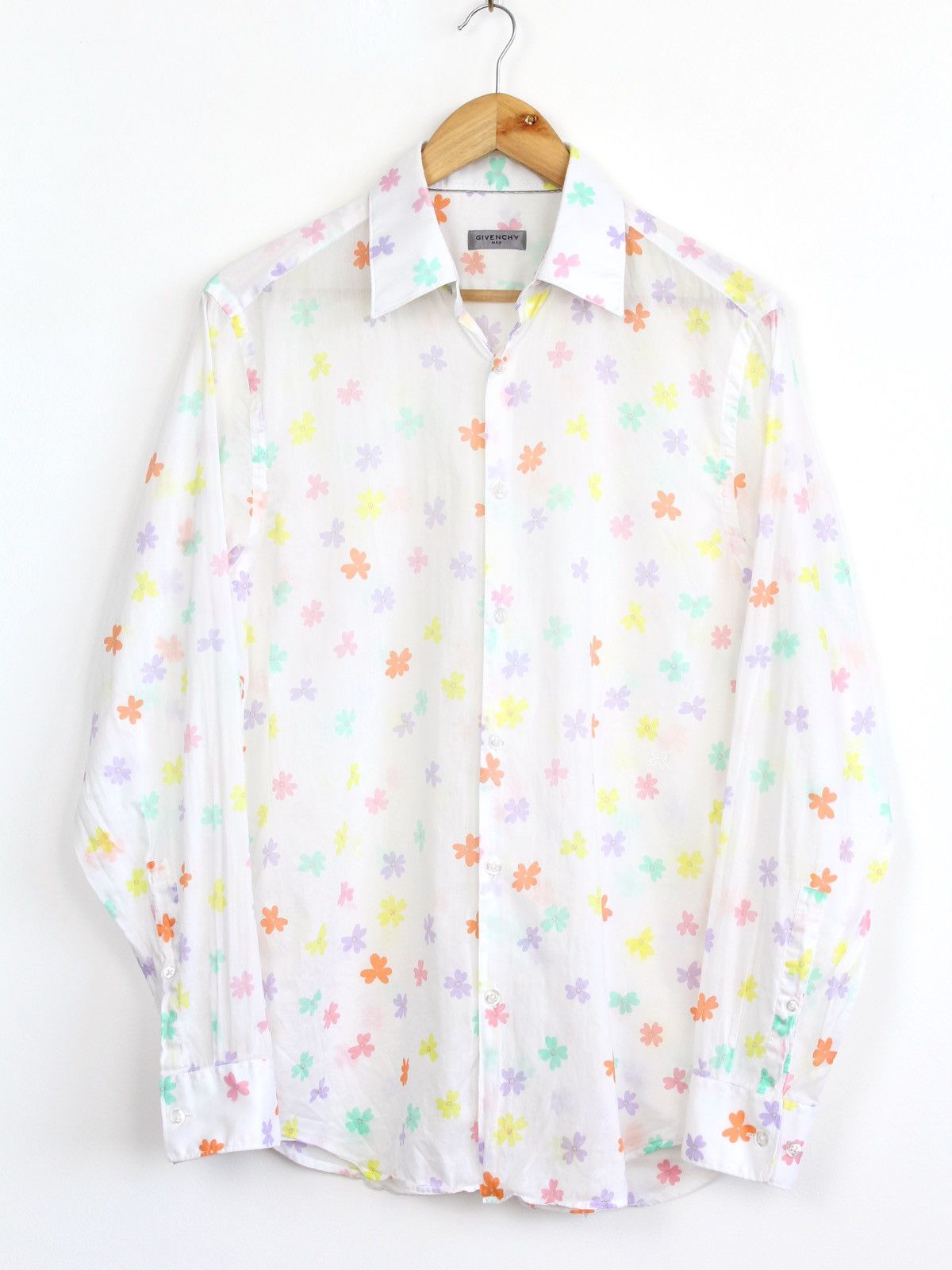 Givenchy Givenchy Men’s Vintage Full Printed Shirt Button Up Size US M / EU 48-50 / 2 - 1 Thumbnail