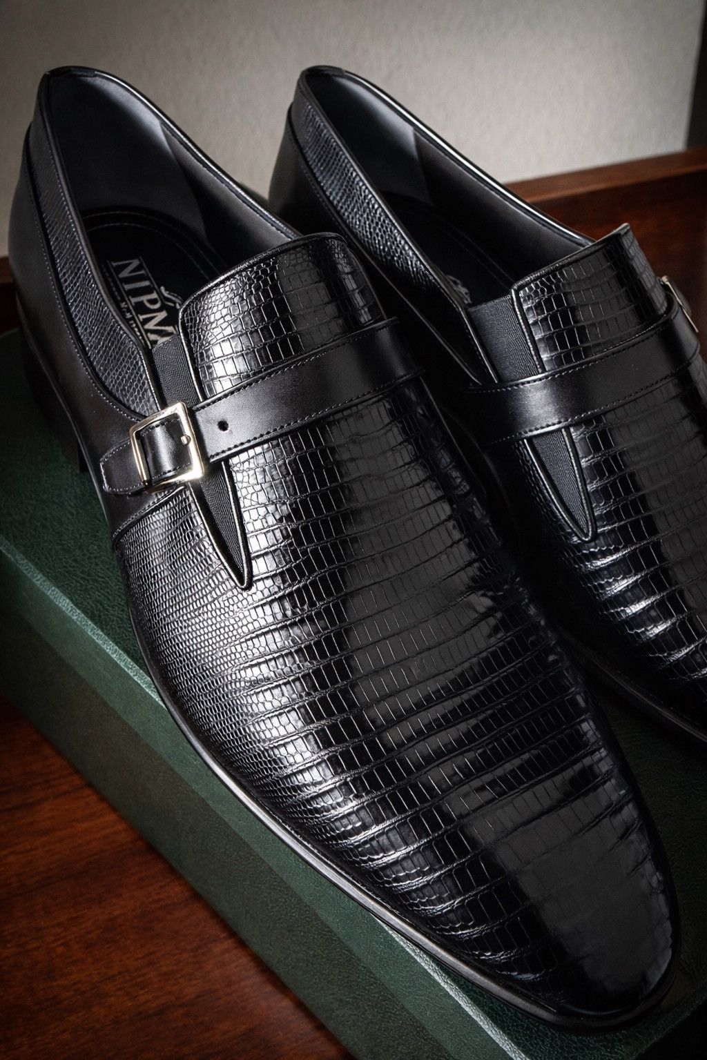 Other NIPMAR Made in Italy Teyus Dress Shoes BNIB Size US 8 / EU 41 - 2 Thumbnail
