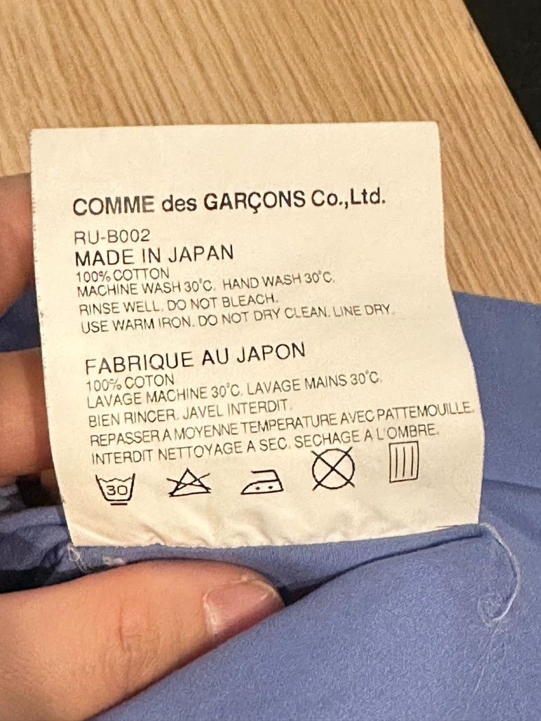 Comme des Garcons Comme Des Garcons Baby collar shirt 2504-Nextarrow Size S / US 4 / IT 40 - 4 Thumbnail