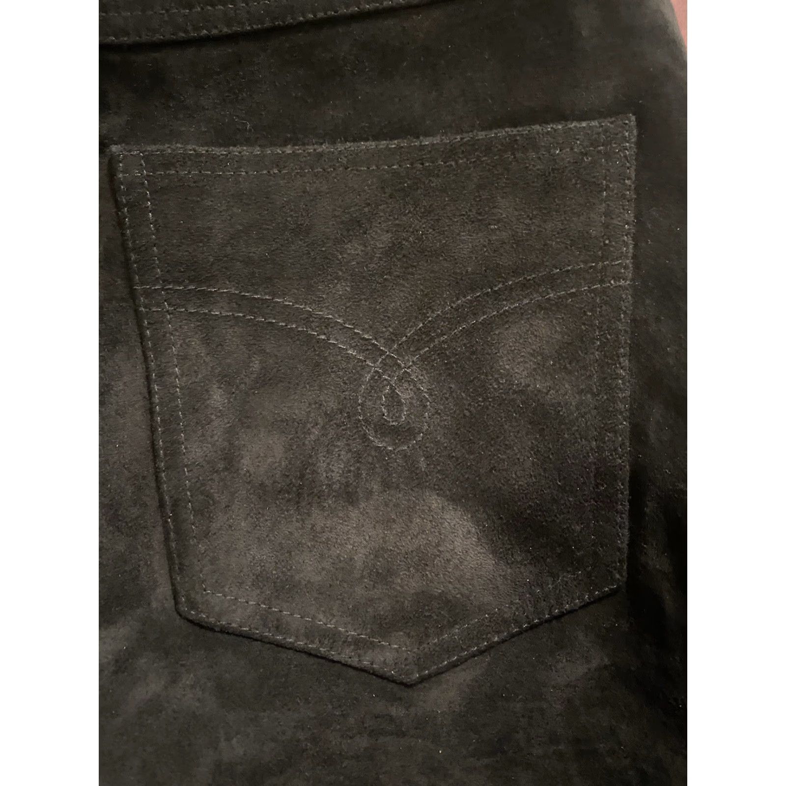 Scully Scully Western Wear Suede Leather Pants Black Women’s Size 26”x28” NWOT Size 27" / US 4 / IT 40 - 5 Thumbnail