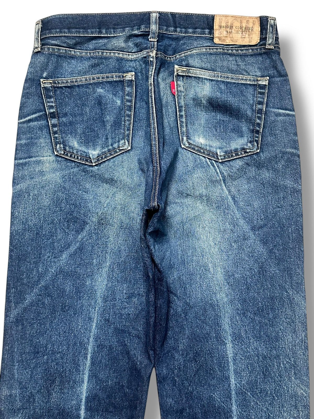 Warehouse Unique Clothing Warehouse Single R Baggy Loose and Faded Size US 33 - 5 Thumbnail