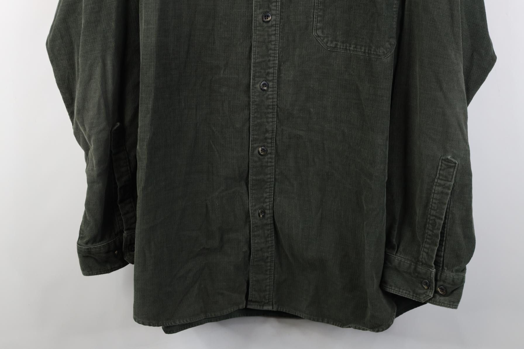 Columbia Vintage 90s Y2K Columbia Corduroy Collared Button Down Shirt Size US XL / EU 56 / 4 - 3 Thumbnail