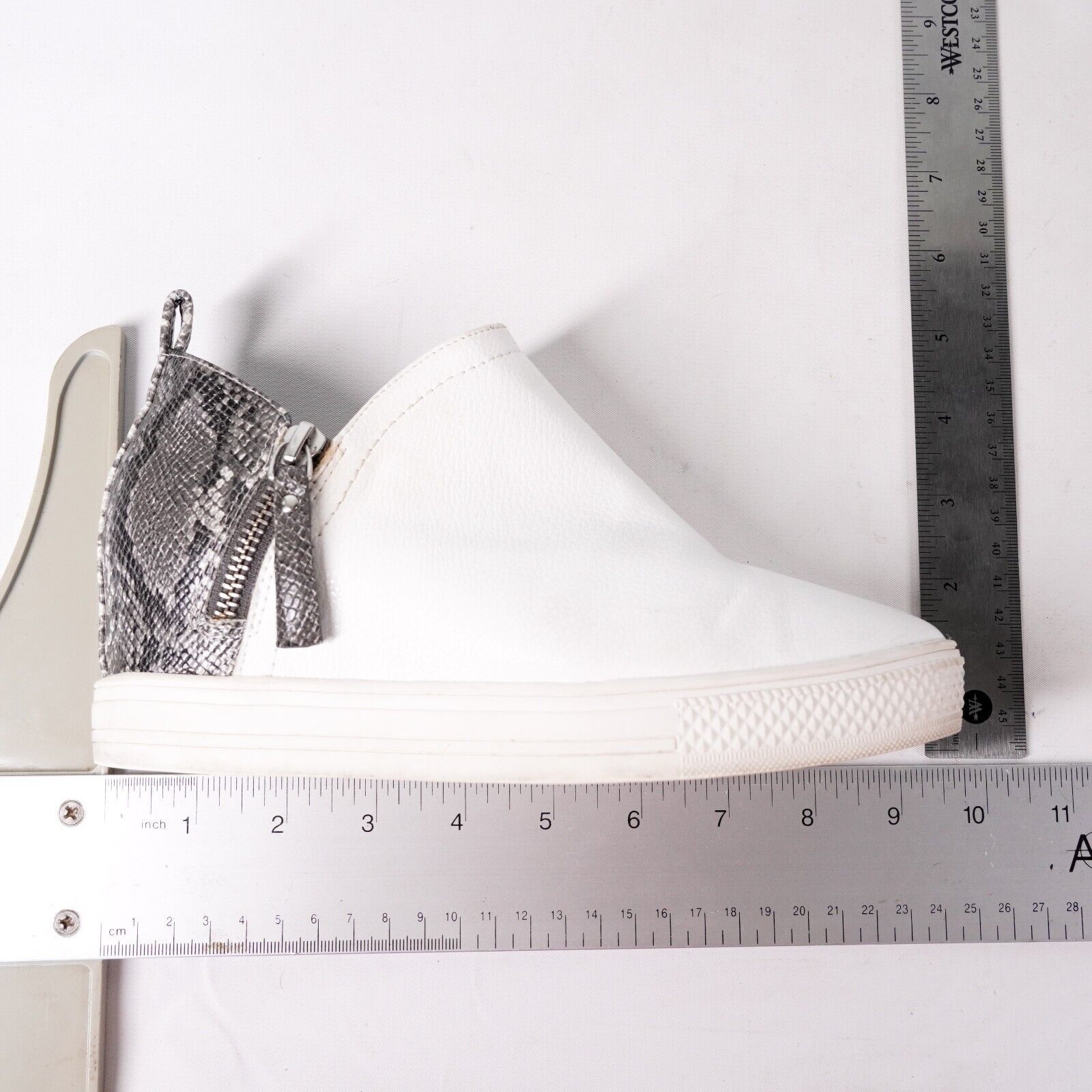 Other Reptile Snake Skin Shoes Sneakers w/ Zippers Women's 5 1/2M Size US 5.5 / IT 35.5 - 10 Thumbnail