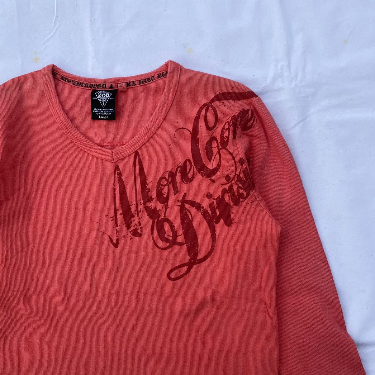 Beauty Beast × If Six Was Nine × Le Grande Bleu (L.G.B.) Black Hart Brotherhood Punk Rock Surf 1989 LGB Style Tees Size US L / EU 52-54 / 3 - 5 Thumbnail