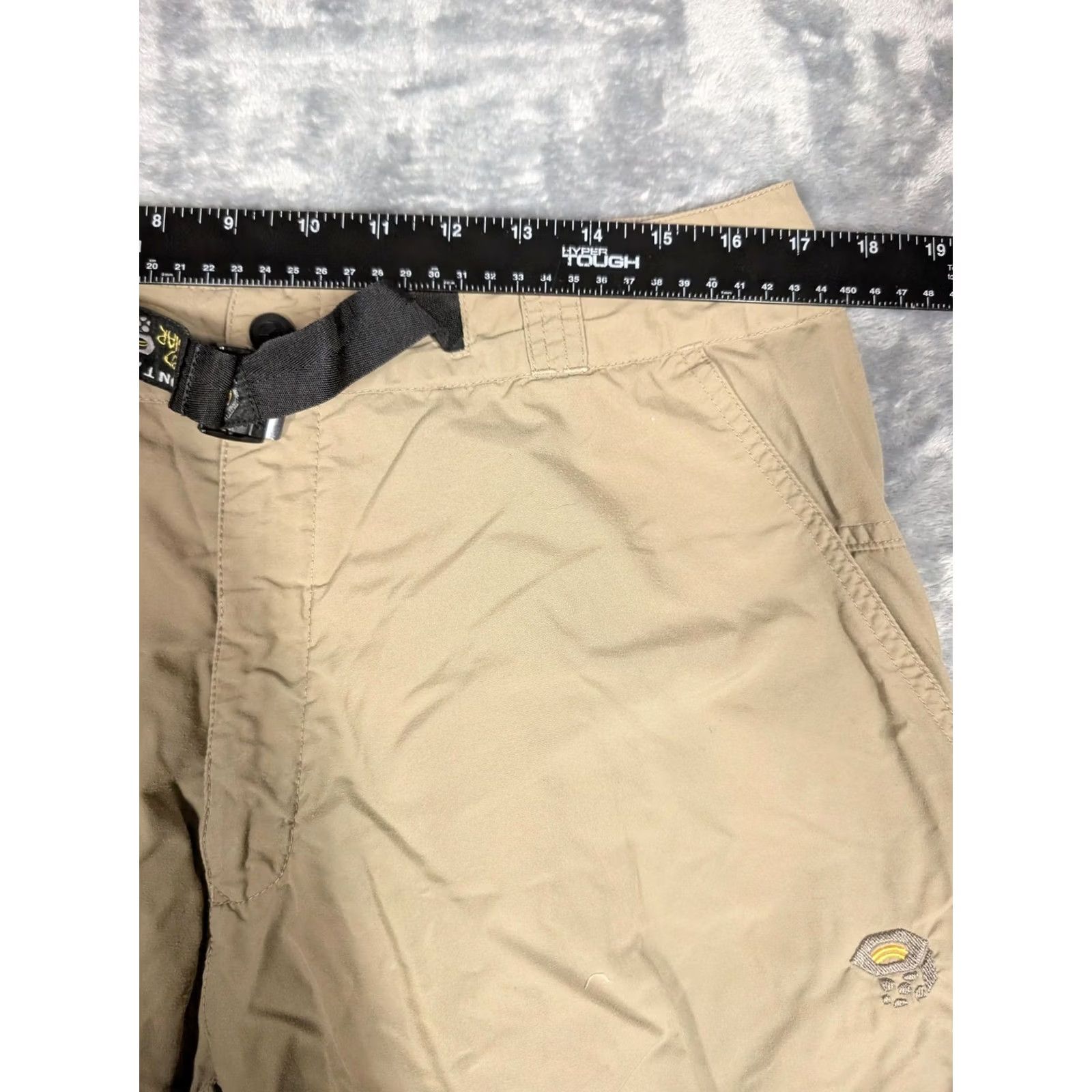 Mountain Hardwear Mountain Hardwear Hiking Jogger Pants Mens 34x31 Beige Nylon Elastic Outdoor Size US 34 / EU 50 - 2 Thumbnail