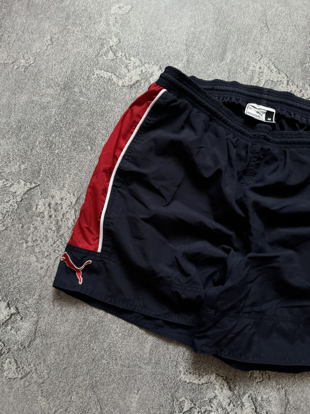 Puma × Vintage Puma M big logo vintage shorts 🩳 Size US 34 / EU 50 - 2 Thumbnail
