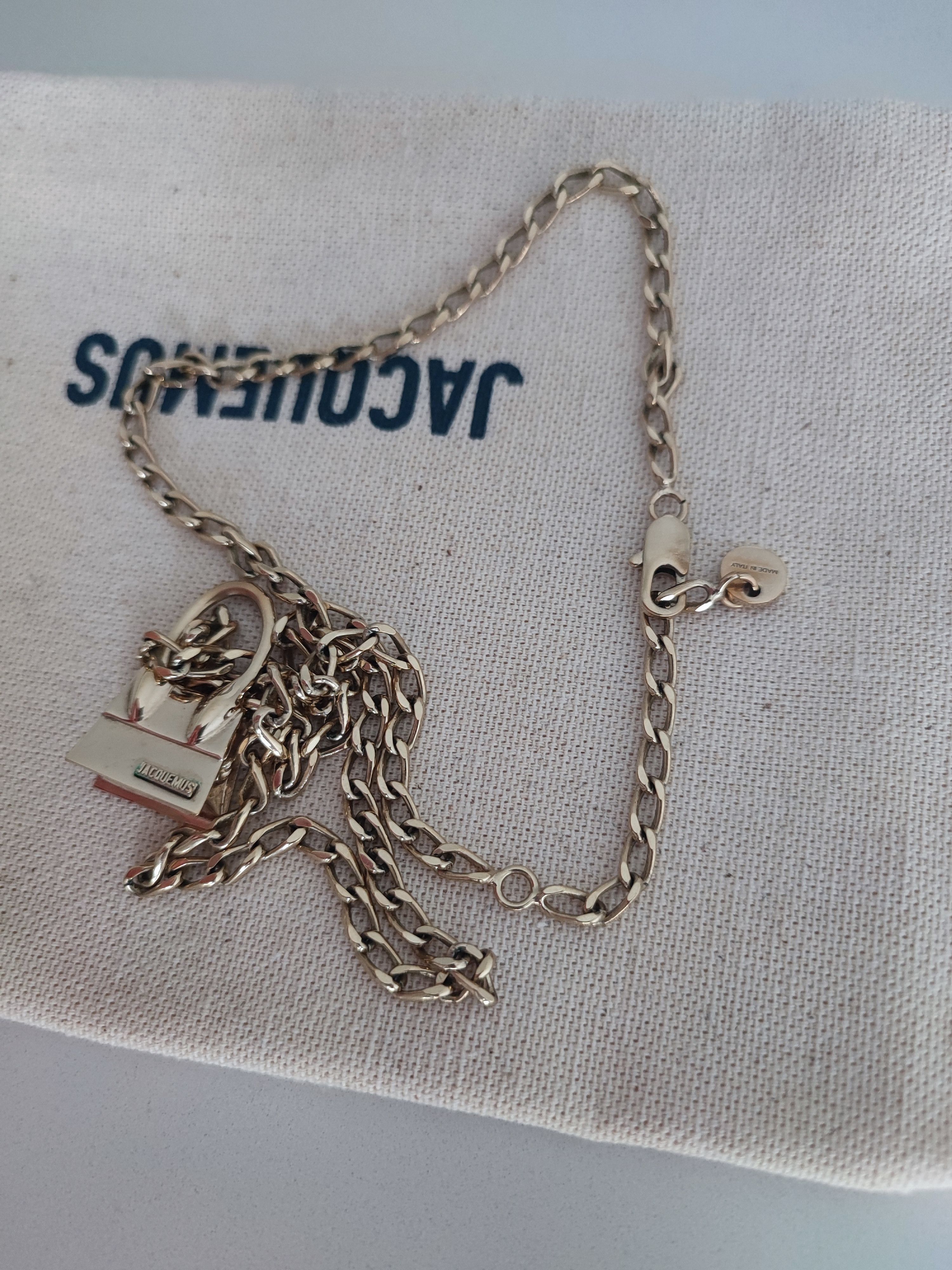 Jacquemus jacquemus le Chiquito Golden necklace Size ONE SIZE - 5 Thumbnail