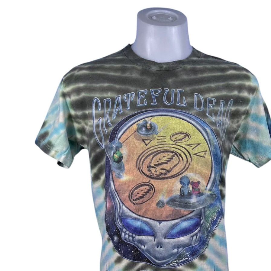 Alien Workshop × Grateful Dead × Vintage Grateful Dead Liquid Blue Alien Vintage 90s T-shirt Tye Dye Size US L / EU 52-54 / 3 - 1 Thumbnail