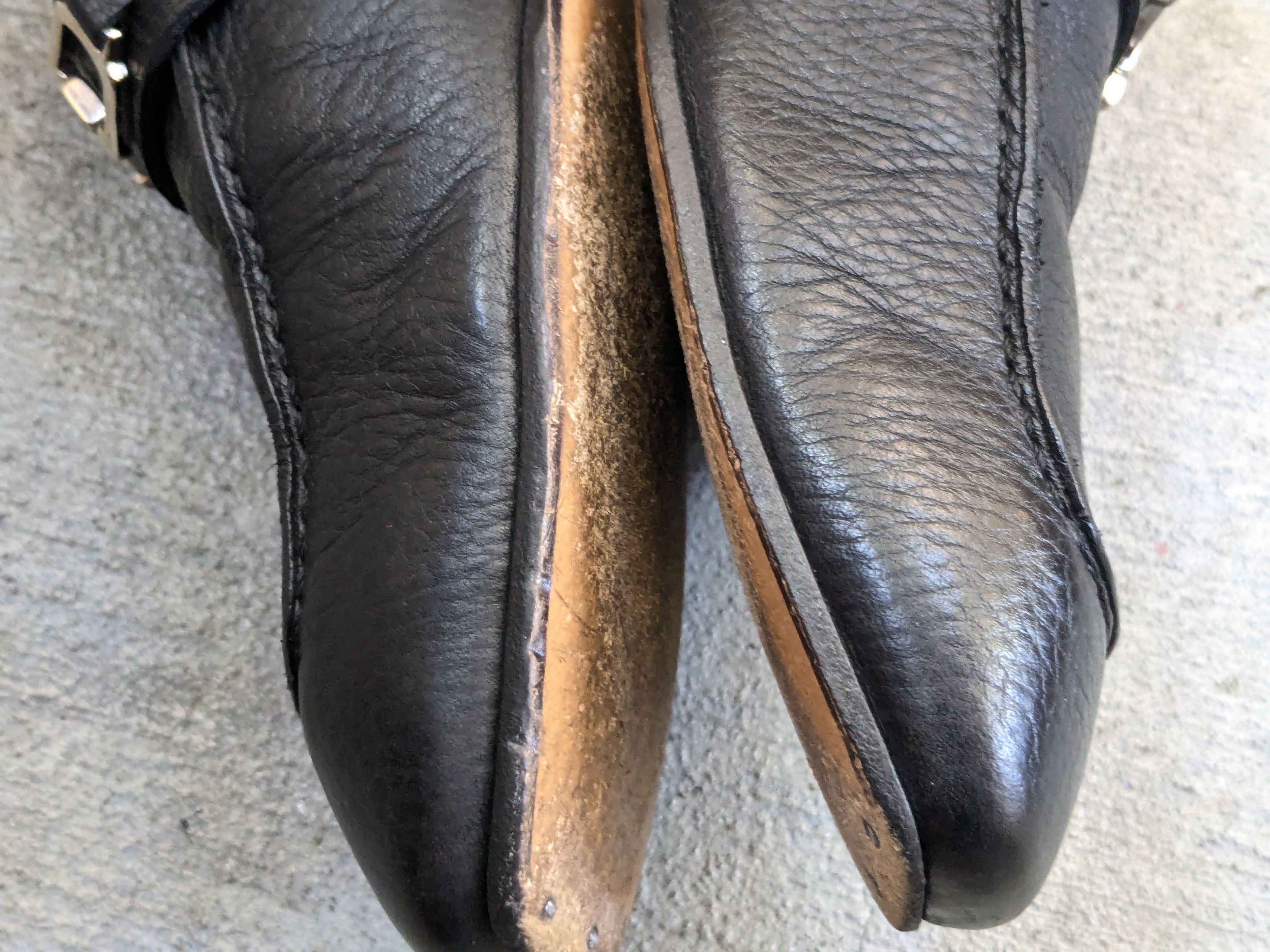 Gucci × Vintage Gucci Horsebit Loafers Black 10 Slip Ons Snaffle Leather Size US 10 / EU 43 - 10 Thumbnail