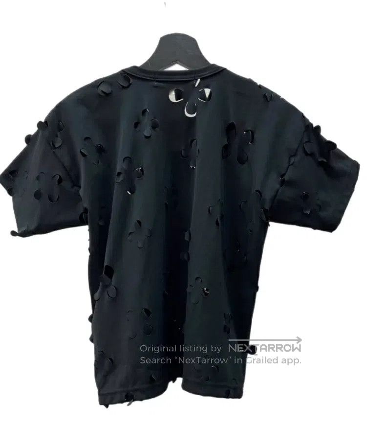 Comme des Garcons Comme des Garcons Round neck floral cutout top Size XS / US 0-2 / IT 36-38 - 2 Thumbnail