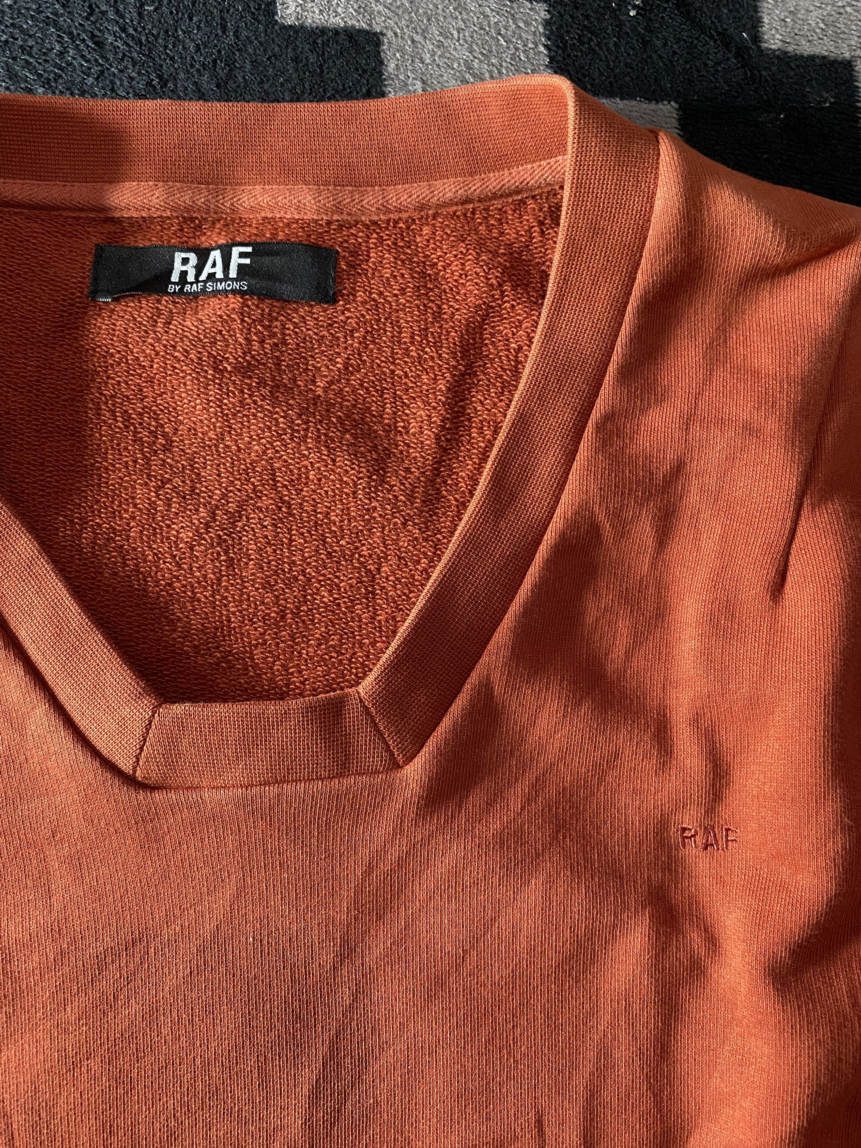 Raf Simons × Raf by Raf Simons Raf by Raf simons embroidered square neck sweatshirts Size US M / EU 48-50 / 2 - 2 Thumbnail