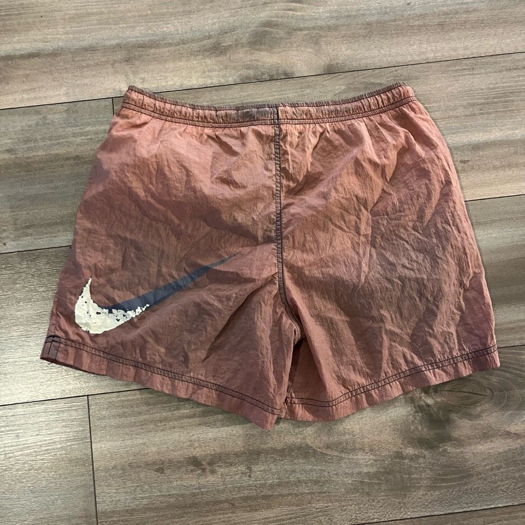 Nike Vintage Nike Brown Athletic Shorts Men Medium Size US 34 / EU 50 - 4 Thumbnail
