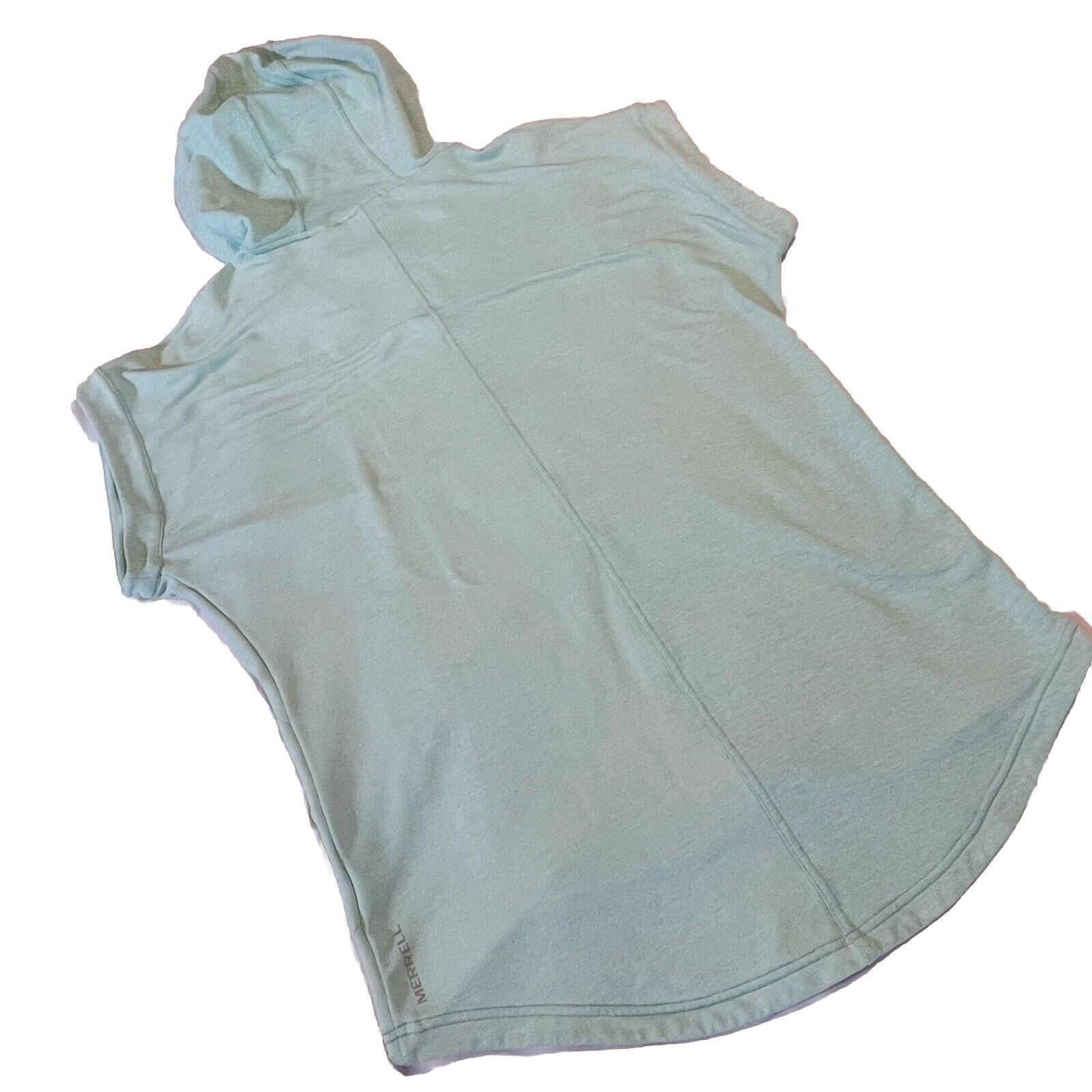 Merrell Merrell Sleeveless Running Hoodie Womens Size S/P Heathered Size S / US 4 / IT 40 - 6 Thumbnail