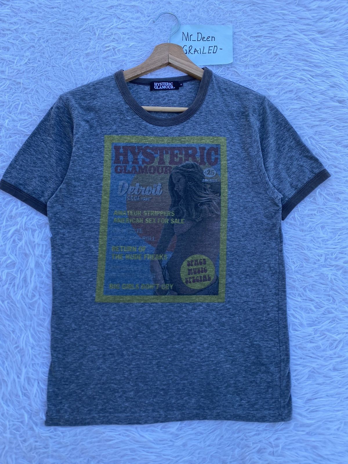 Hysteric Glamour Rare Vintage Hysteric Glamour Amateur Strippers Tee Size US S / EU 44-46 / 1 - 5 Thumbnail