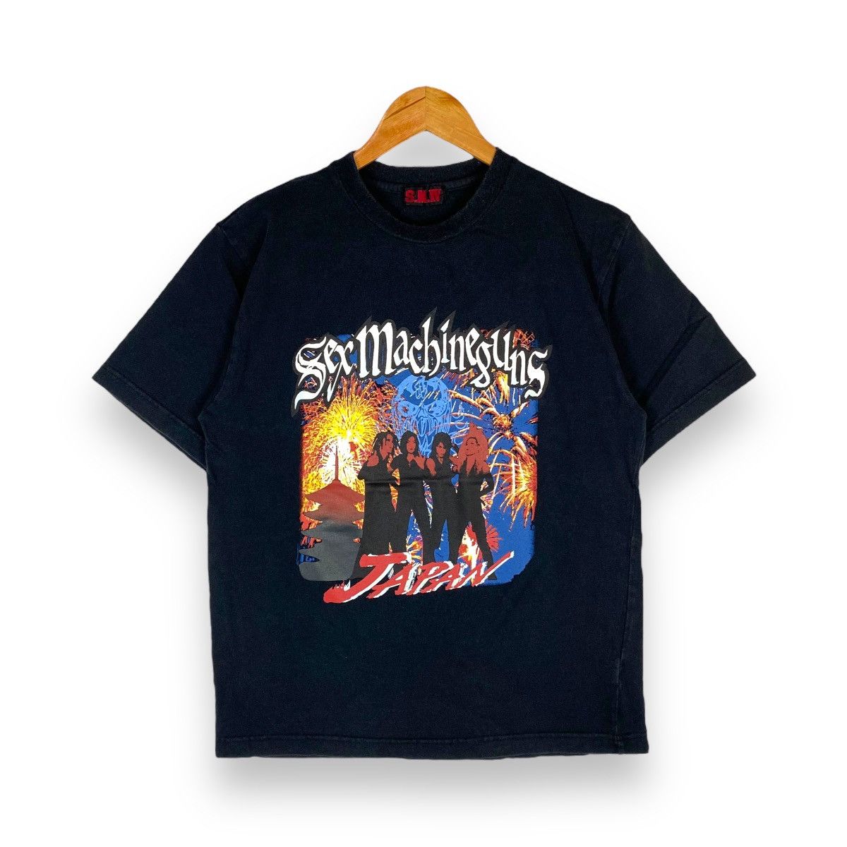 Vintage VINTAGE SEX MACHINEGUNS JAPANESE HEAVY METAL BAND TOUR TEE | Grailed