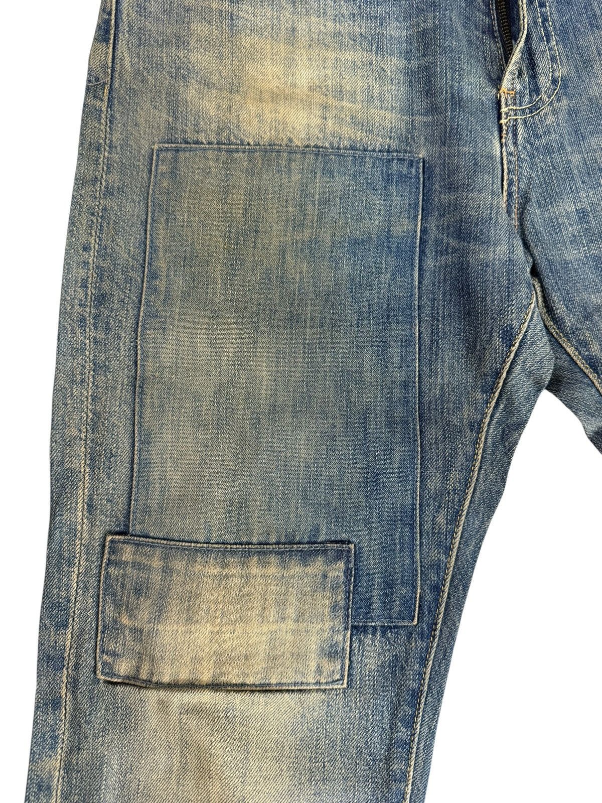 Global Work Vintage Japan Global Work Patchwork Fade Jeans Pants Denim Size US 30 / EU 46 - 7 Thumbnail
