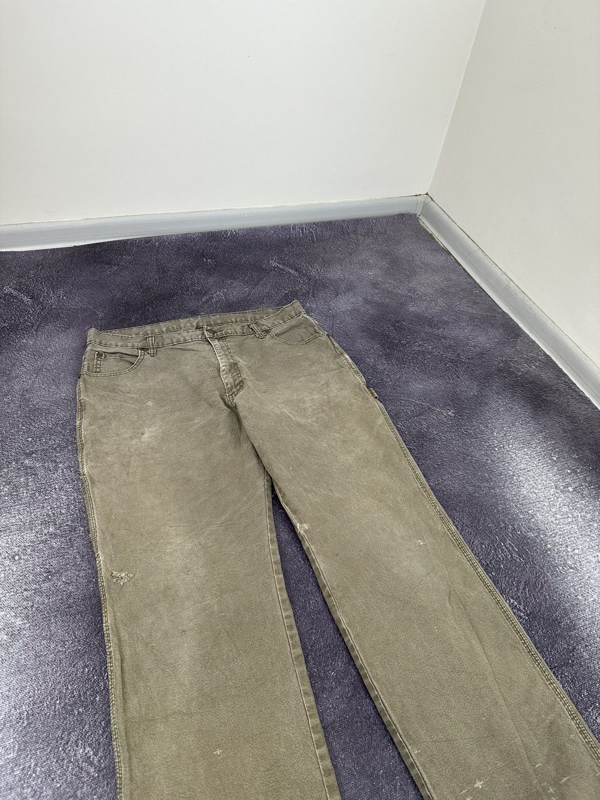 Dickies Vintage Dickies Carpenter USA Baggy Opium Faded Work Pants Size US 36 / EU 52 - 12 Thumbnail