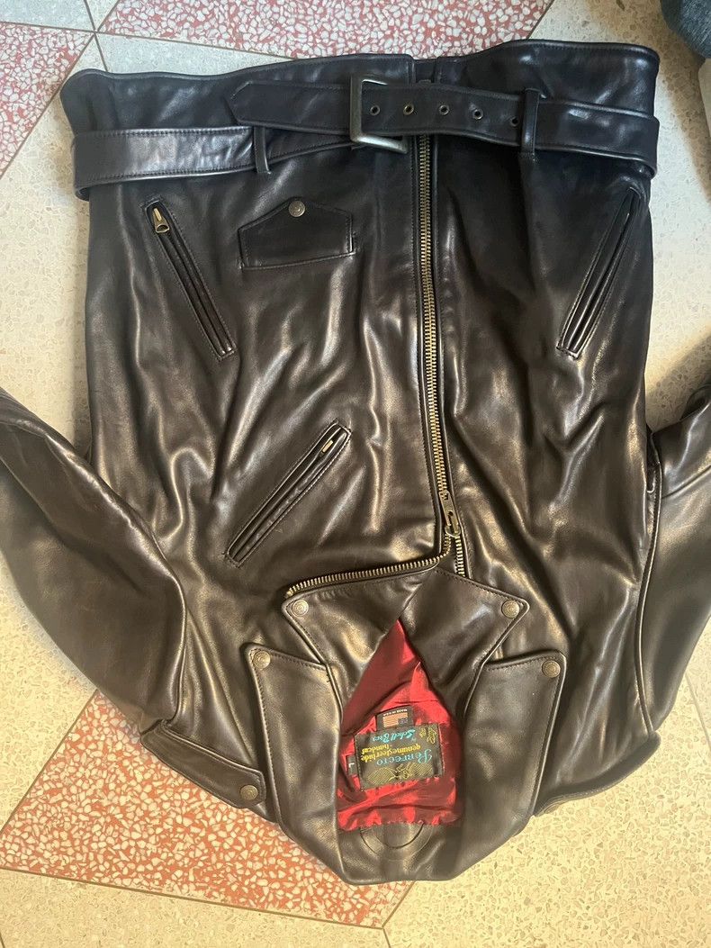 Schott Schott Leather coat Size US L / EU 52-54 / 3 - 2 Thumbnail