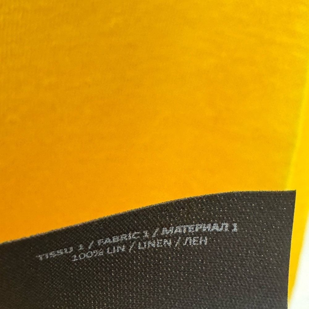 Balmain Balmain Sunset Logo T-Shirt Linen Yellow Men’s Small Size US S / EU 44-46 / 1 - 4 Thumbnail