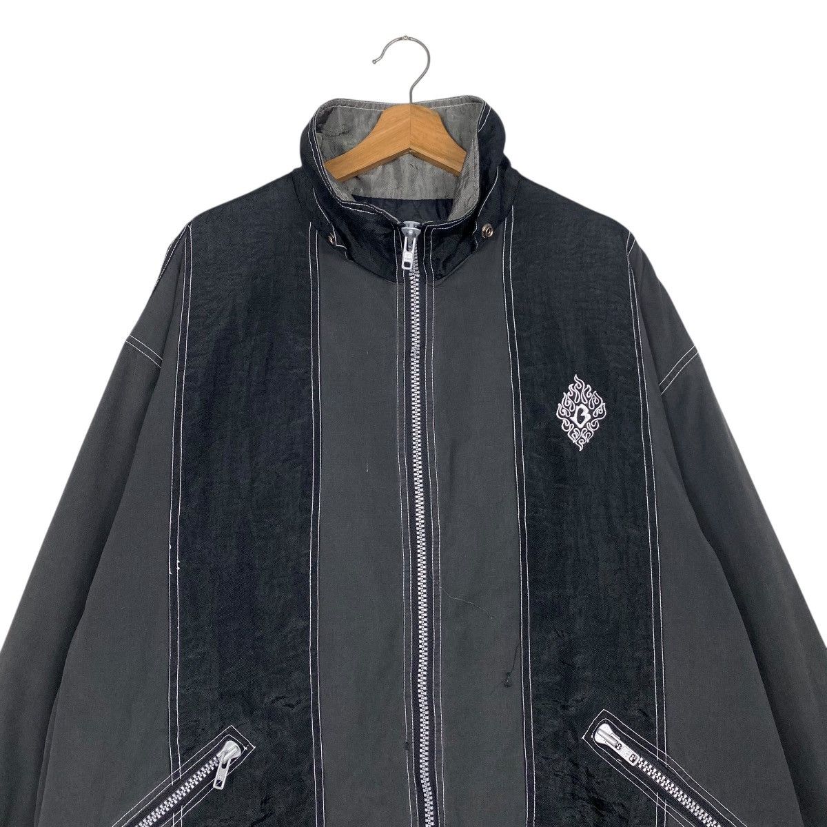 Japanese Brand Vintage Barrelroll zipper jacket Size US M / EU 48-50 / 2 - 2 Thumbnail
