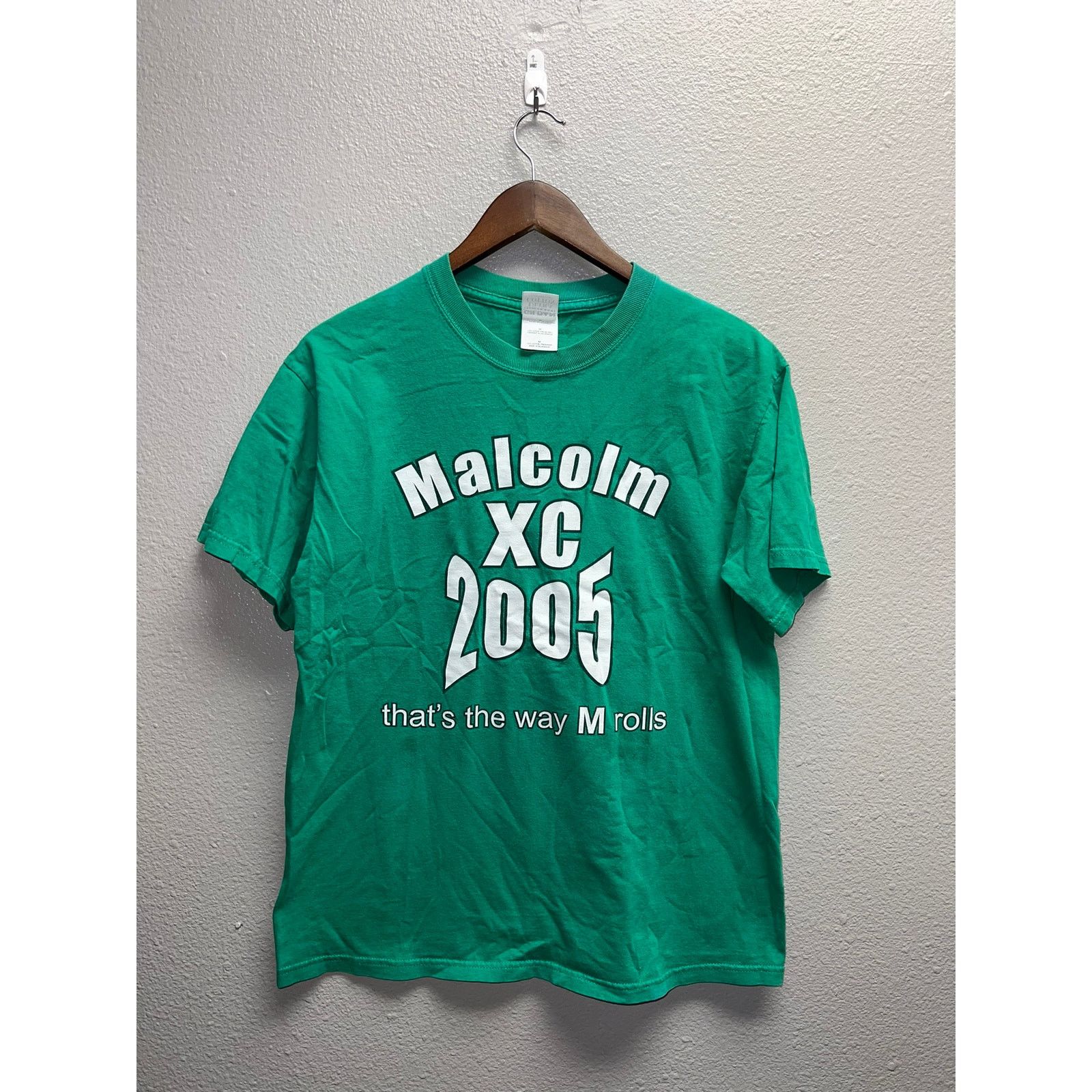 Gildan Vintage Malcolm XC Shirt Yoda Graphic Tee Medium 2005 2000s Size US M / EU 48-50 / 2 - 2 Thumbnail