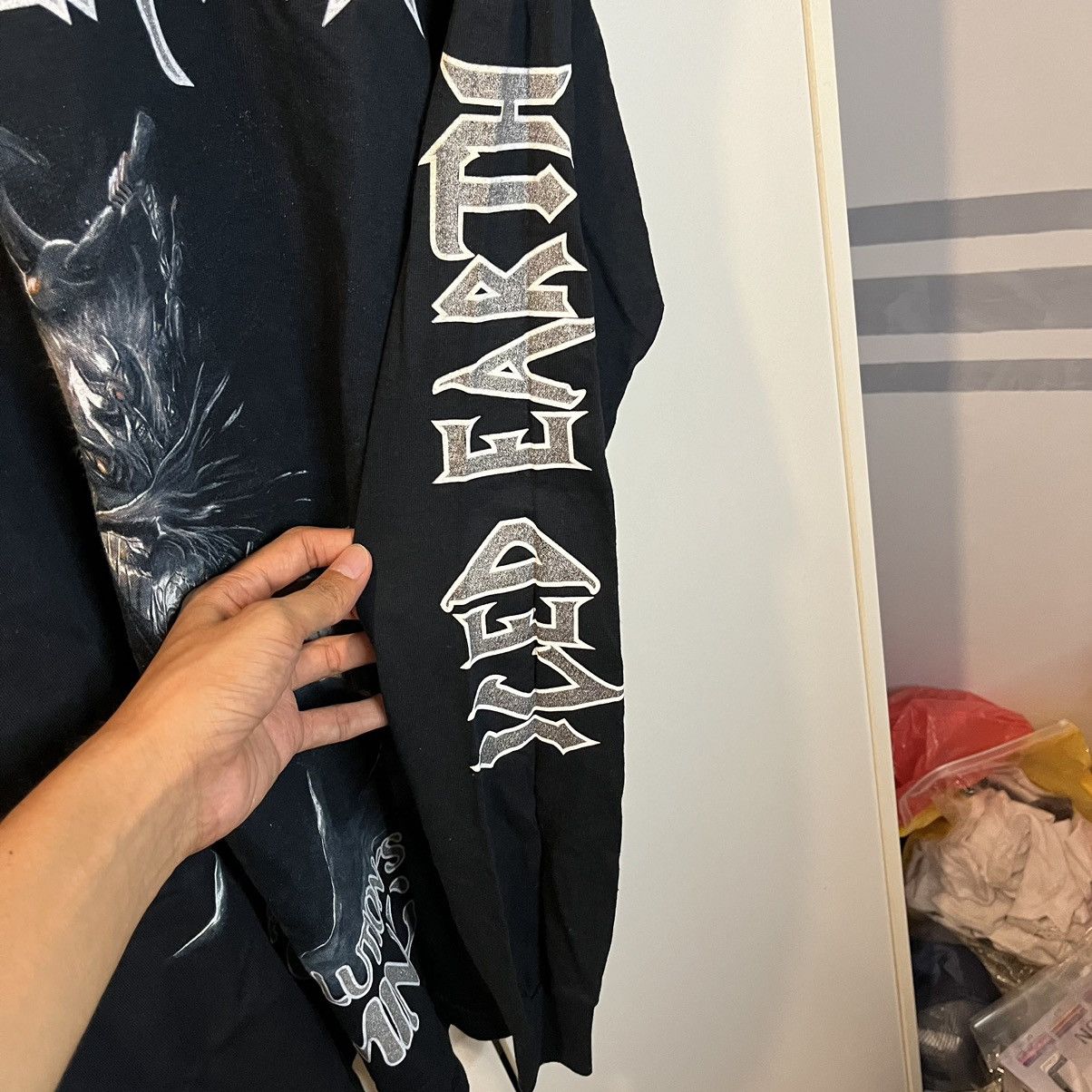 Band Tees Vintage 00's Iced Earth Heavy Metal Band Shirt Size US L / EU 52-54 / 3 - 5 Thumbnail
