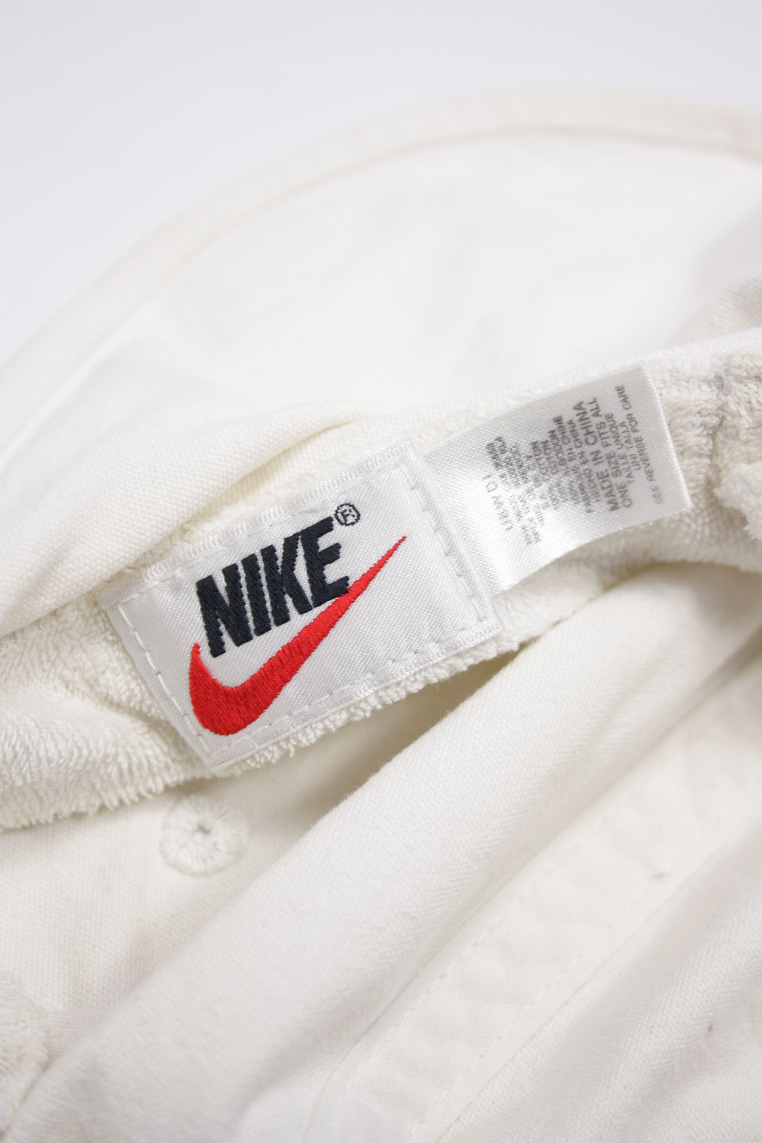 Nike × Vintage Nike 90s Vintage Neck Cover Short Bill Cotton Cap Hat Size ONE SIZE - 7 Thumbnail