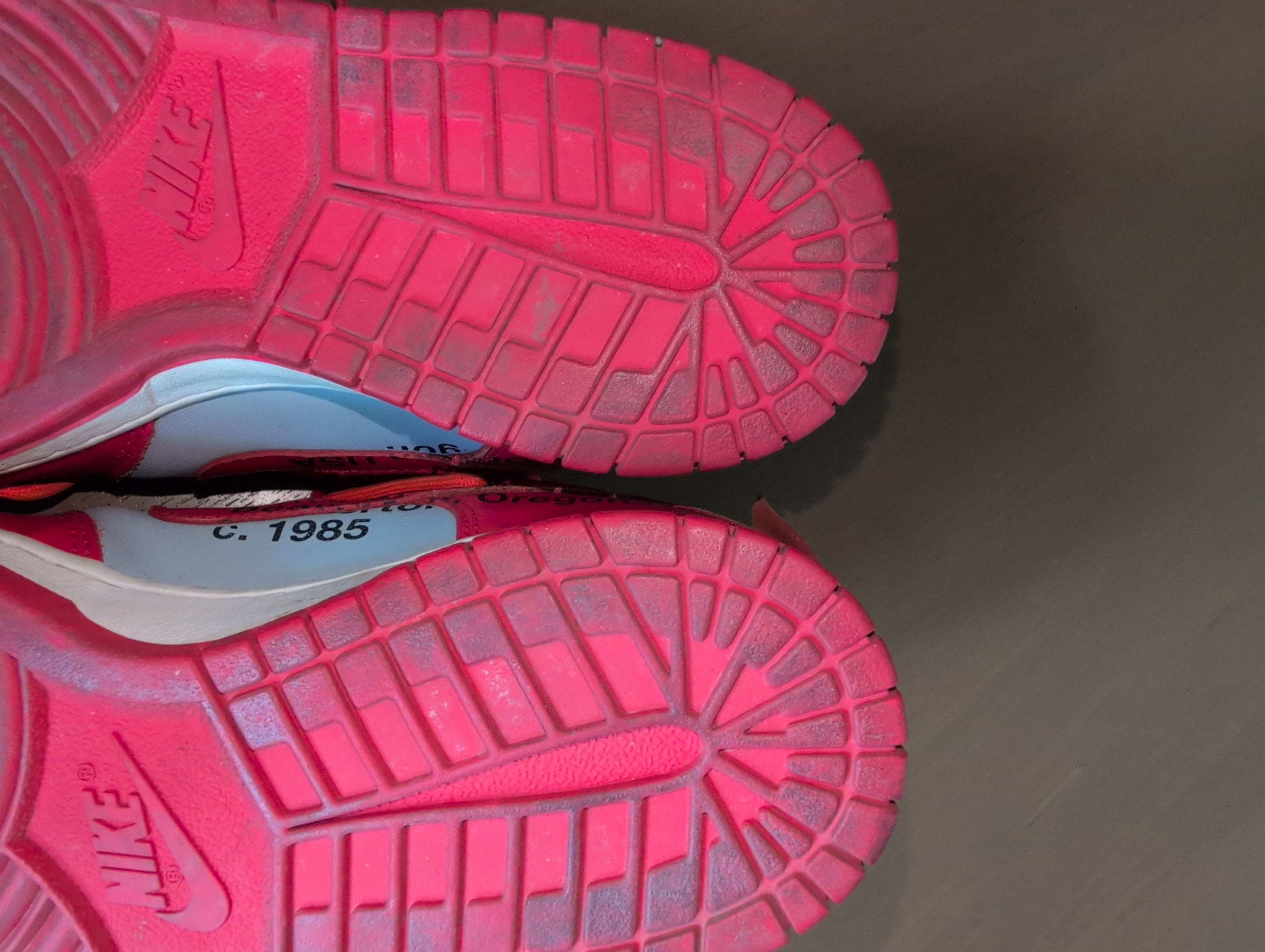 Nike × Off-White Nike Dunk Low Off-White University Red Size US 9.5 / EU 42-43 - 18 Thumbnail