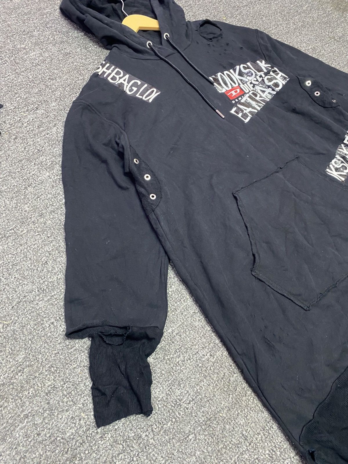 Diesel Diesel hoodie long sweatshirt Size L / US 10 / IT 46 - 4 Thumbnail