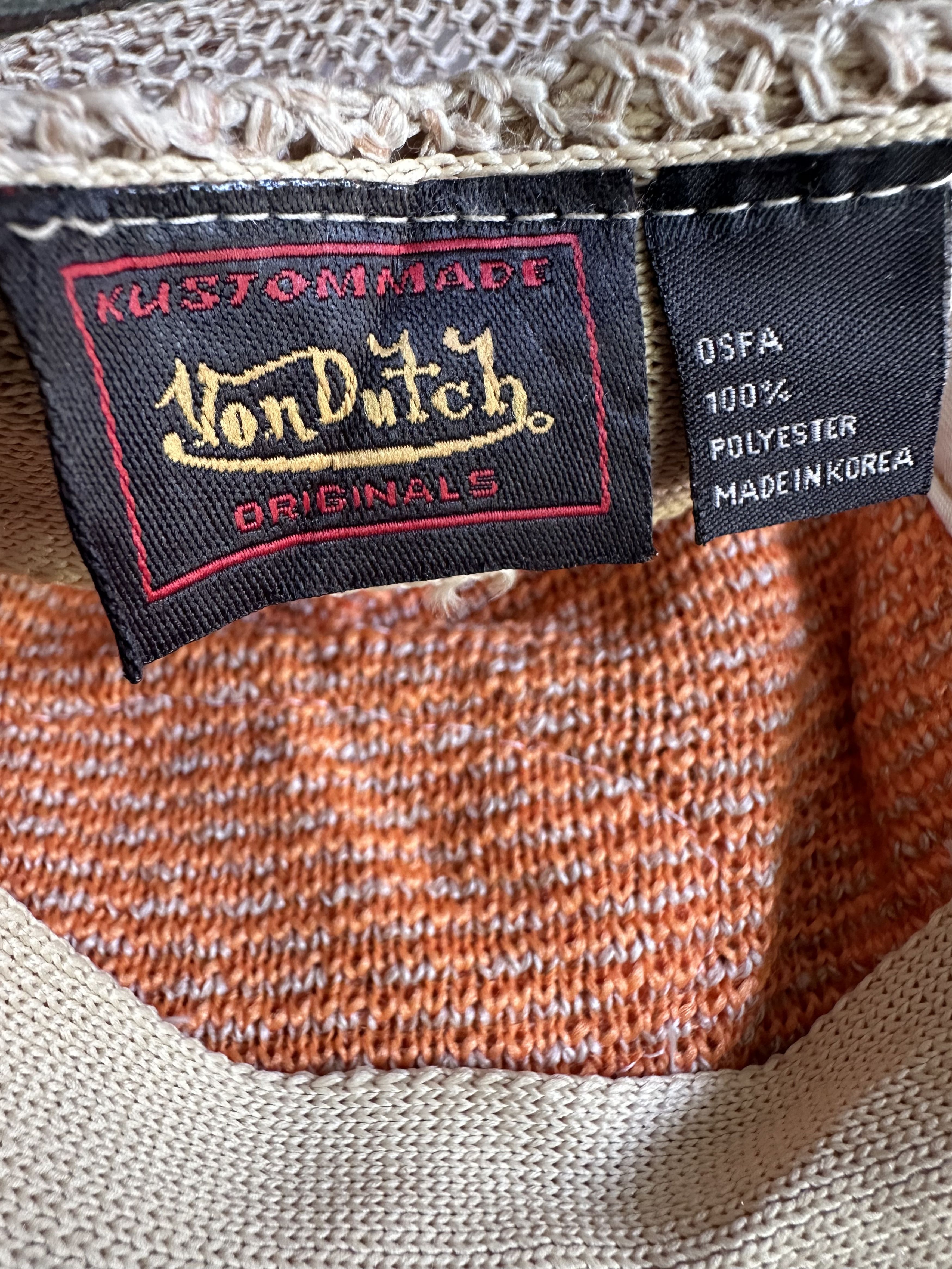 Von Dutch VINTAGE VON DUTCH TRUCKER HAT Size ONE SIZE - 9 Thumbnail