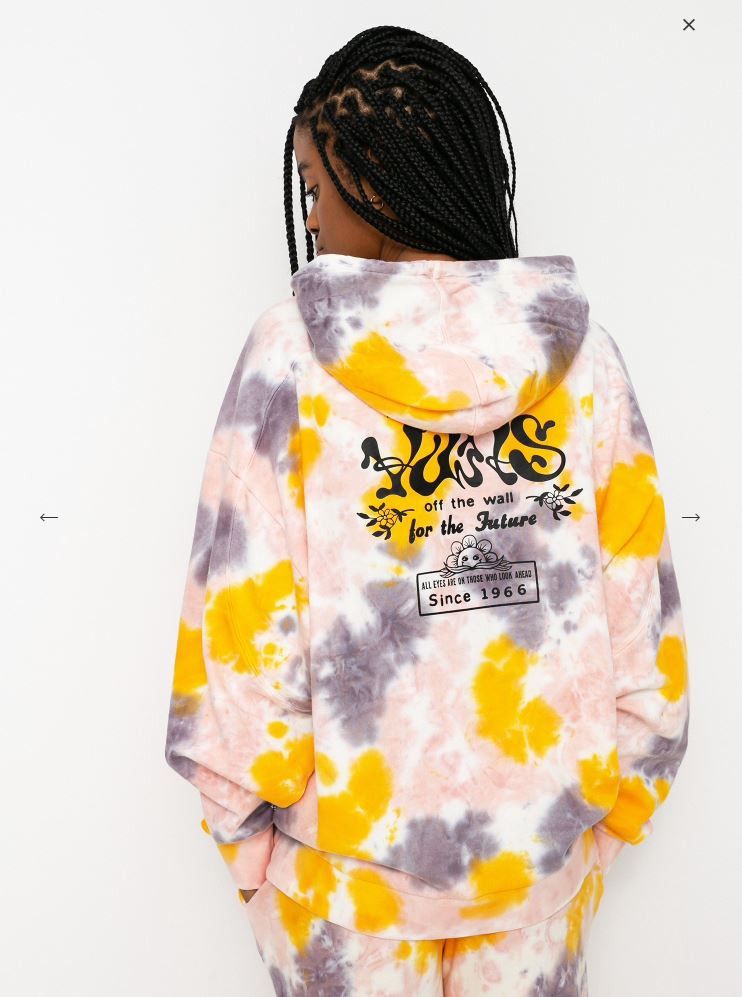 Vans 'MASCY GRUNGE WASH HD HOODIE' - Tie-died - Sz XL Size XL / US 12-14 / IT 48-50 - 11 Thumbnail