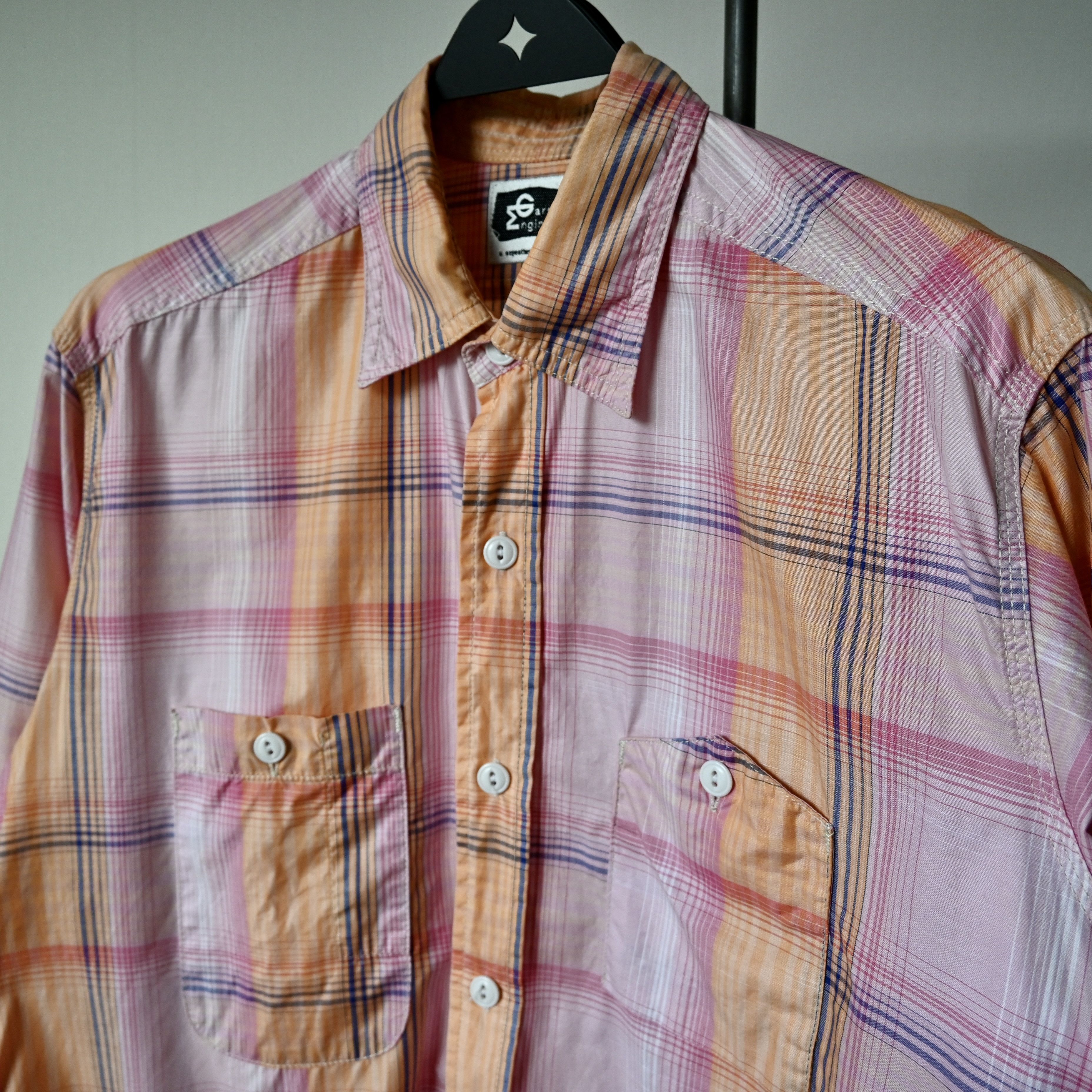 Engineered Garments VTG 2000s Engineered Garments lightweight cotton work shirt Size US S / EU 44-46 / 1 - 6 Thumbnail