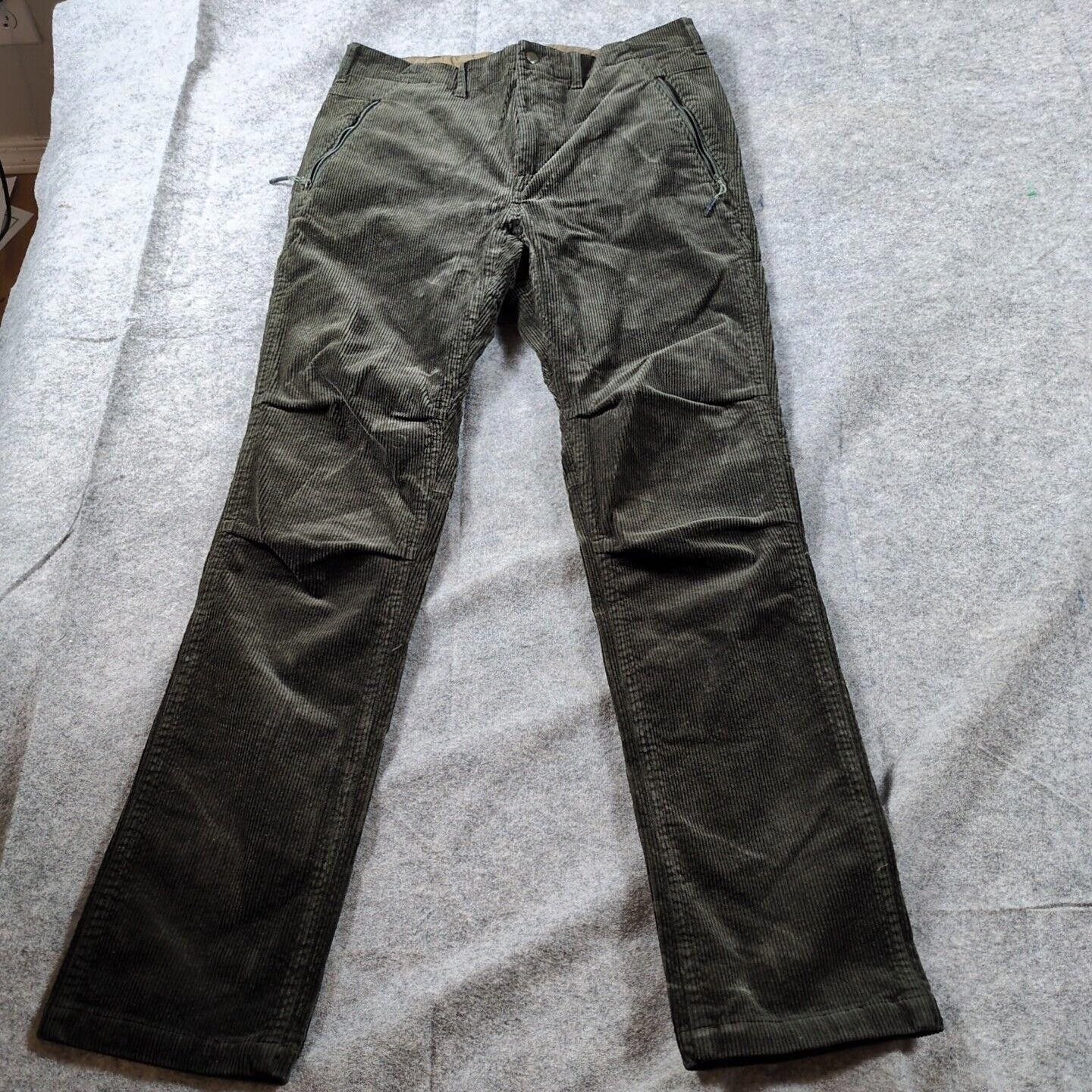 Beams Plus Beams Men Japanese Corduroy Pants M Dark Olive Japan Size US 32 / EU 48 - 1 Thumbnail