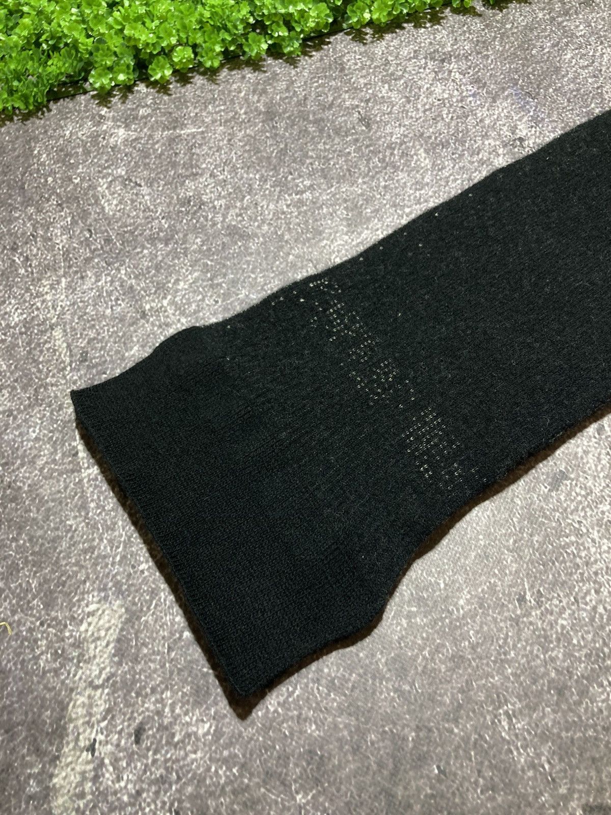 RRL Ralph Lauren RRL Ralph Lauren Black Scarf One Size 84% Wool 16% Linen Size ONE SIZE - 7 Thumbnail