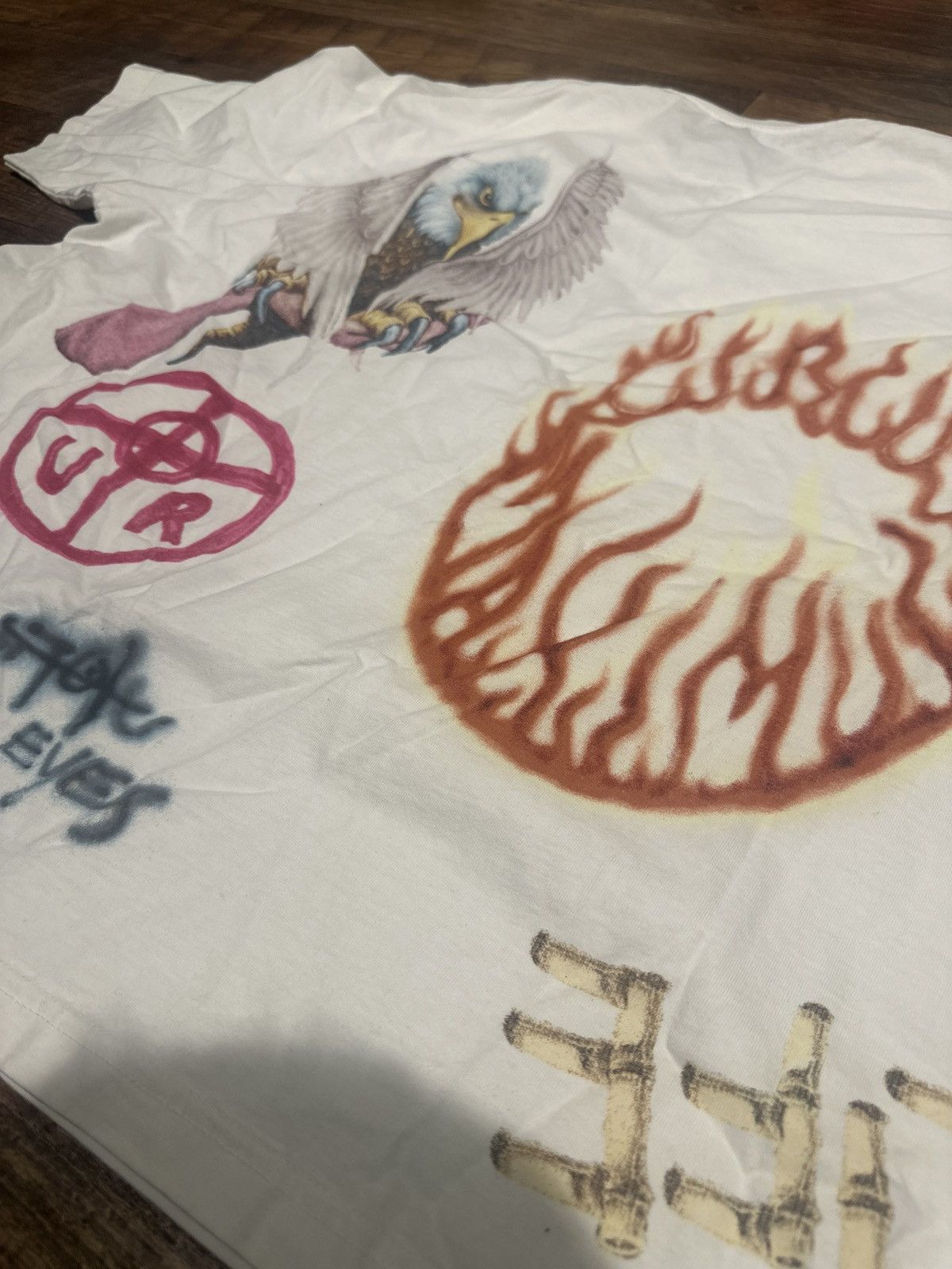 Travis Scott Travis Scott Utopia MetLife White Tournee Tee XXL Size US XXL / EU 58 / 5 - 4 Thumbnail