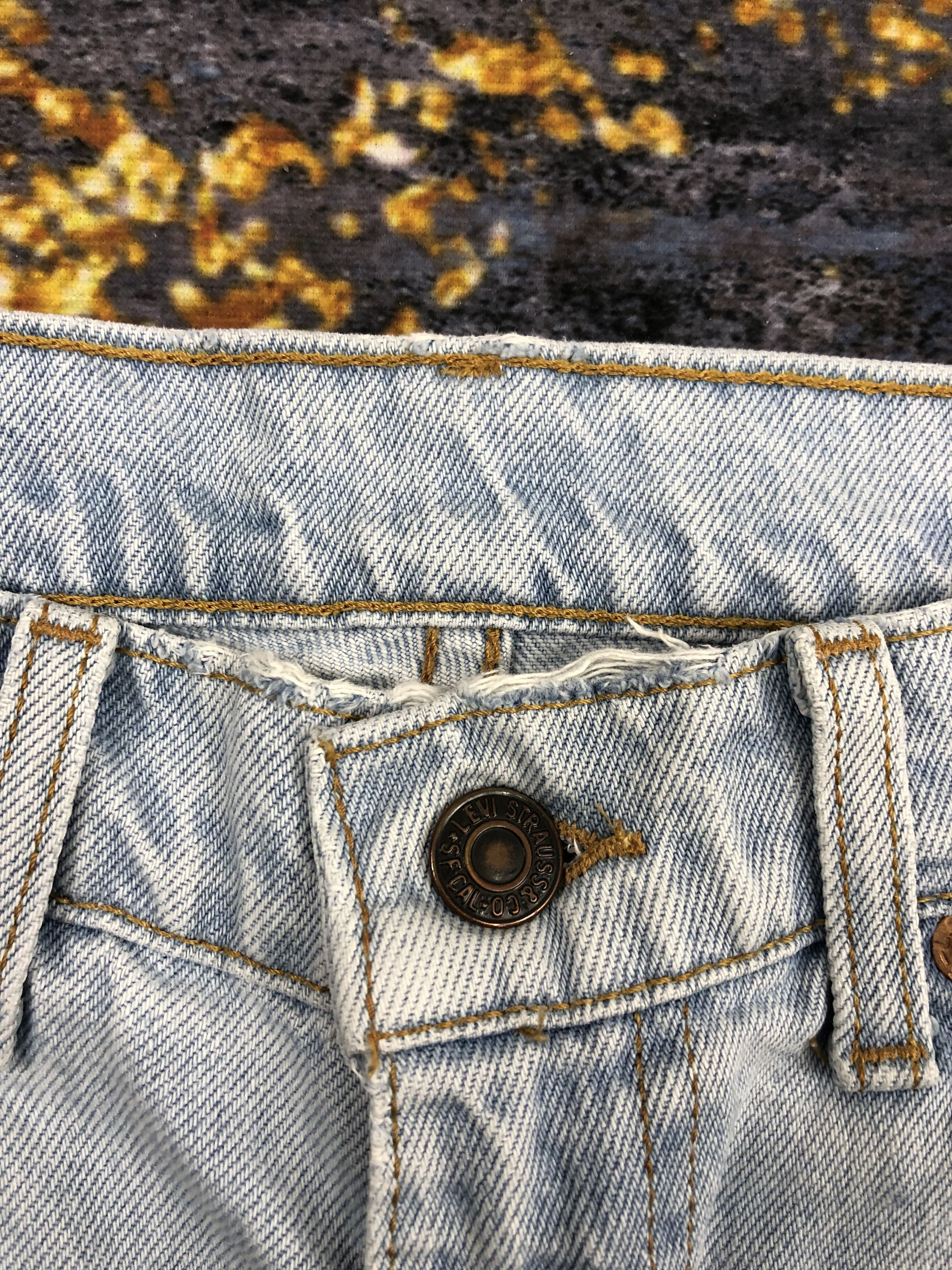 Levi's Vintage 90s Levis 515 Light Washed Jeans DPP0174 Size US 31 - 7 Thumbnail