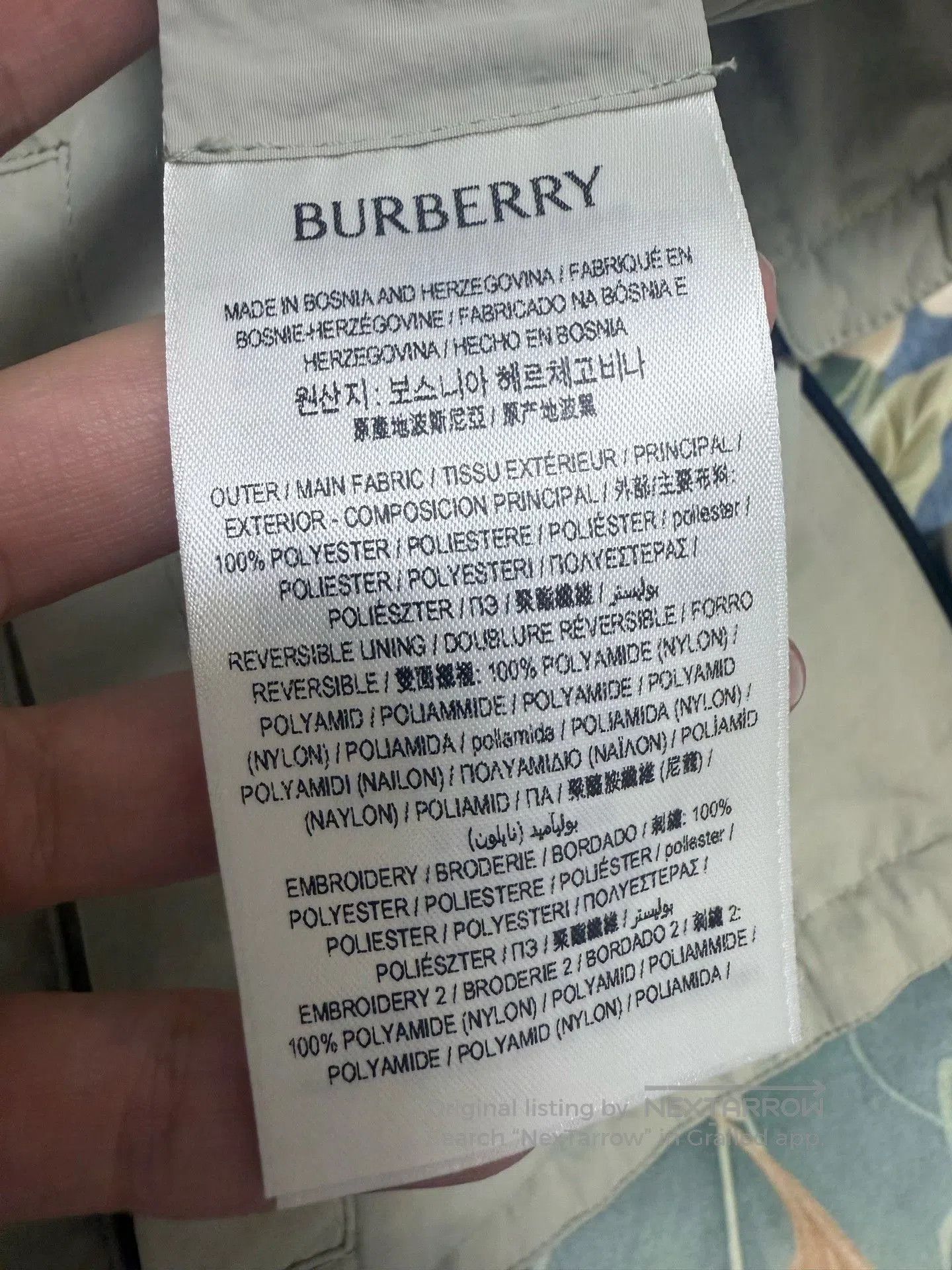 Burberry Burberry Reversible Hooded Jacket. Size XS / US 0-2 / IT 36-38 - 6 Thumbnail