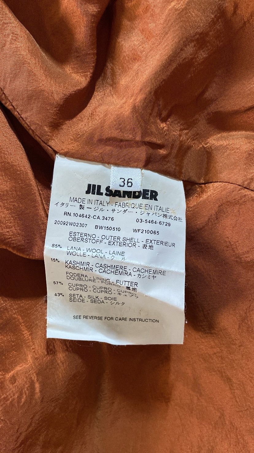 Jil Sander Rare Jil Sander by Raf Simons Button up blazer suit jacket Size XS / US 0-2 / IT 36-38 - 17 Thumbnail