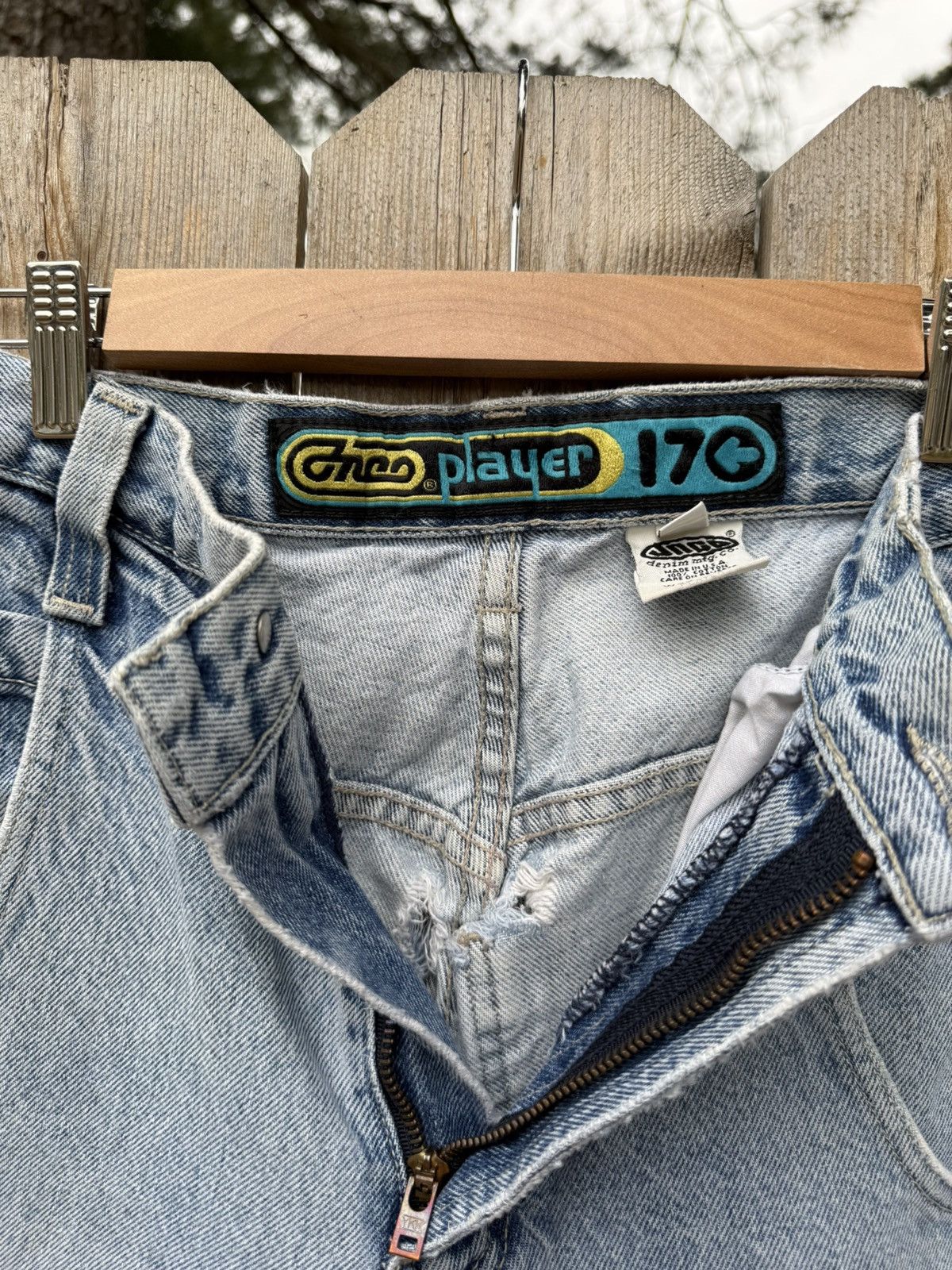 JNCO Vintage JNCO Player 170 Blue Denim Jeans USA Men’s 32X30 Size US 32 / EU 48 - 10 Thumbnail