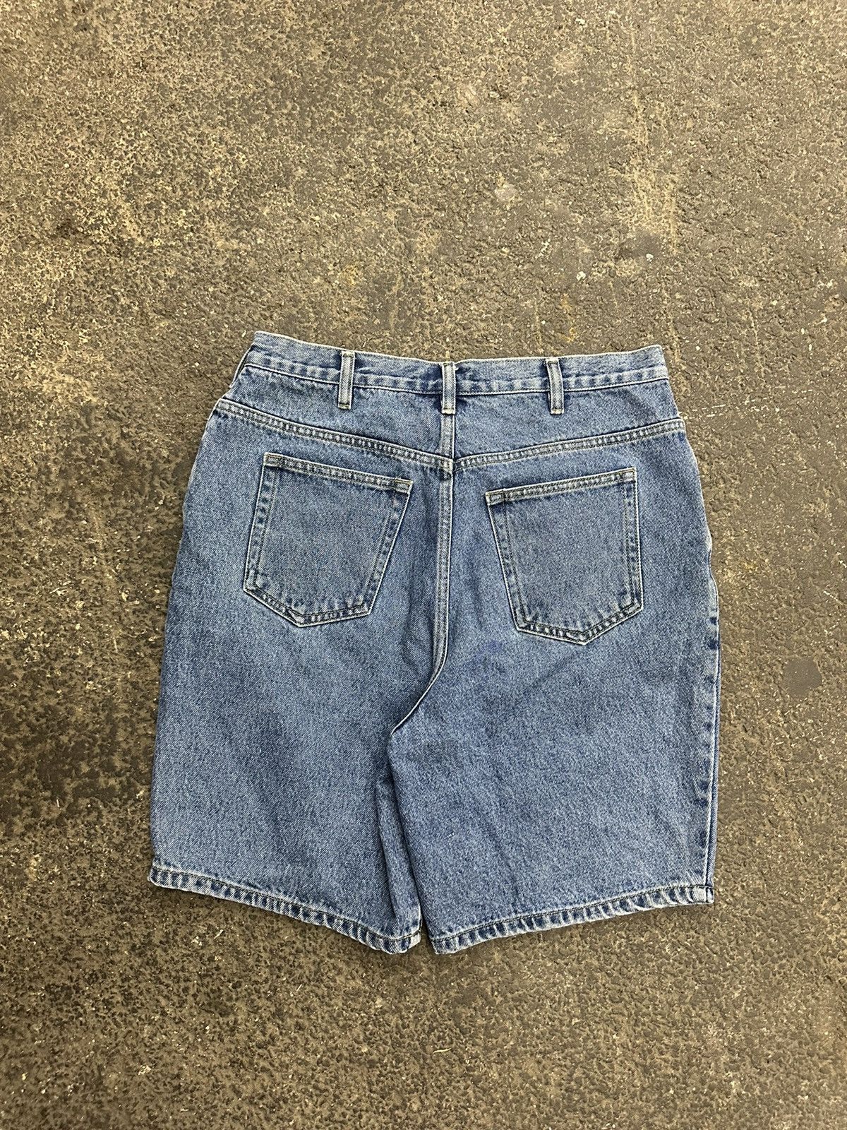 Japanese Brand × Vintage Y2K Route 66 baggy jorts Size US 34 / EU 50 - 1 Thumbnail