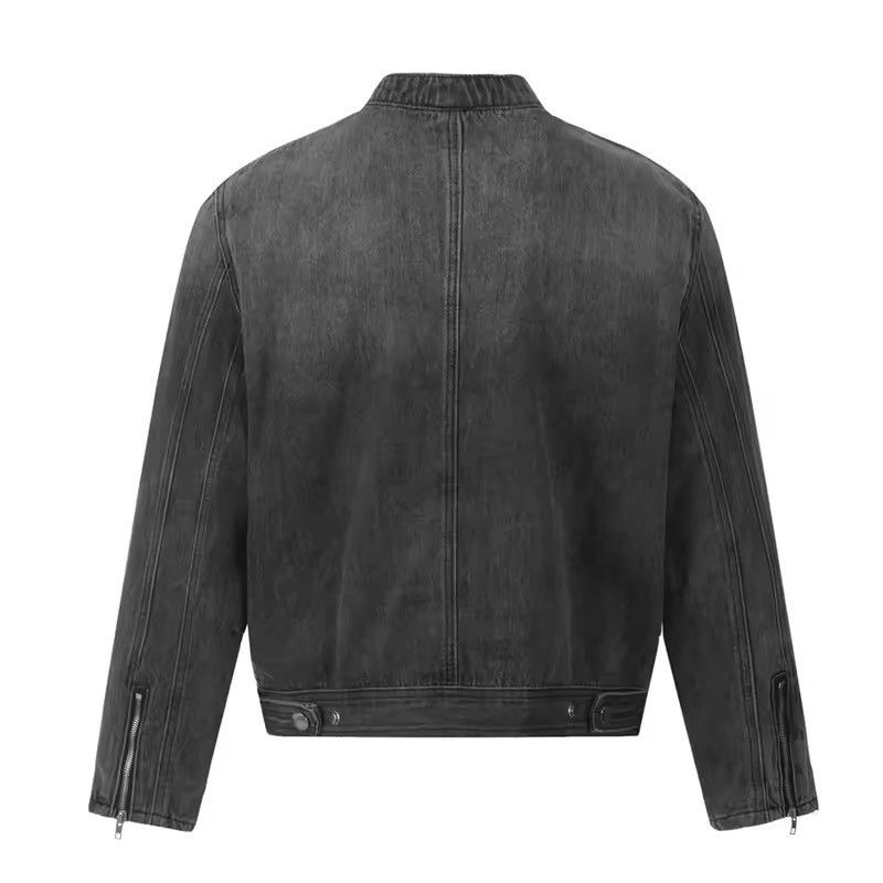 Other Streetwear Zipper Denim Designer Jacket Size US M / EU 48-50 / 2 - 8 Thumbnail