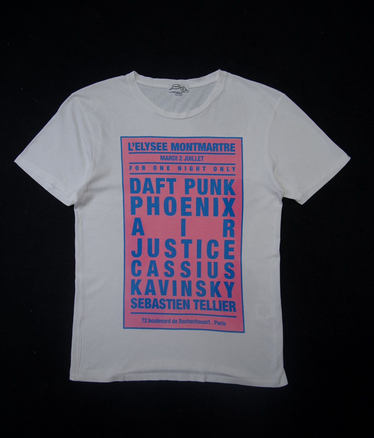 Maison Kitsune Andre dream Concert Maison Kitsune Daftpunk Tshirt Size US M / EU 48-50 / 2 - 7 Thumbnail